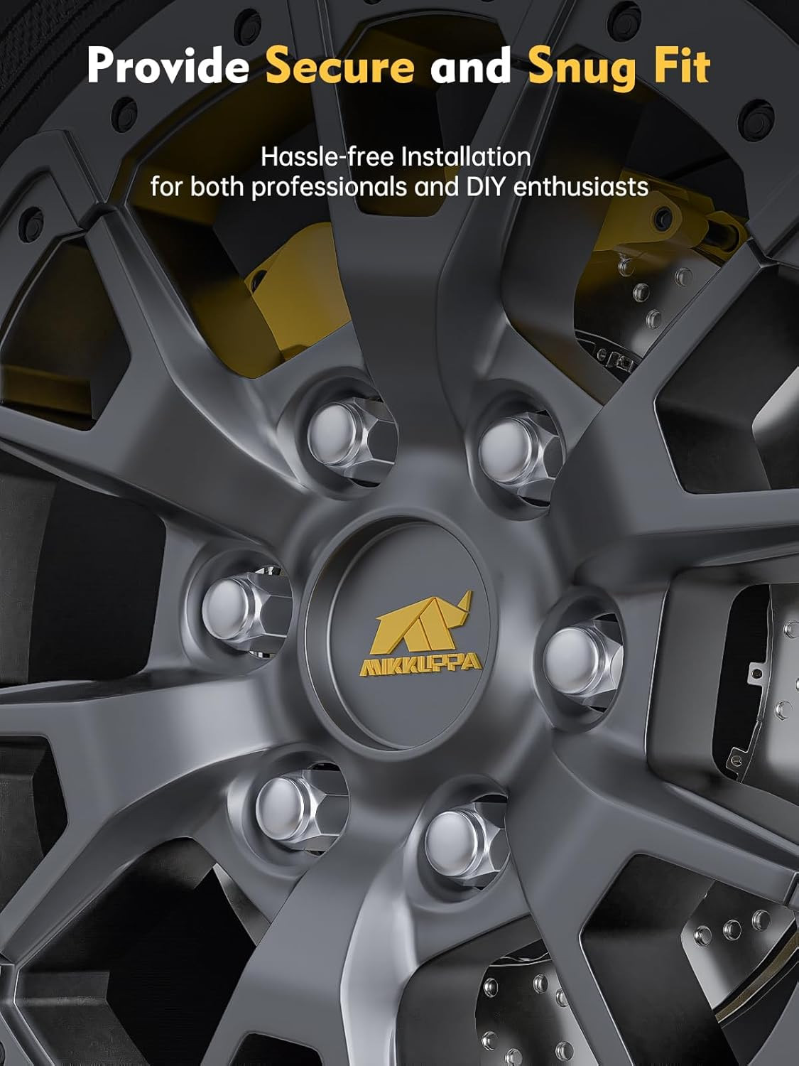 M14X1.5 Lug Nuts – Replacement for Chevy Silverado, Ford, GMC Aftermarket Wheel