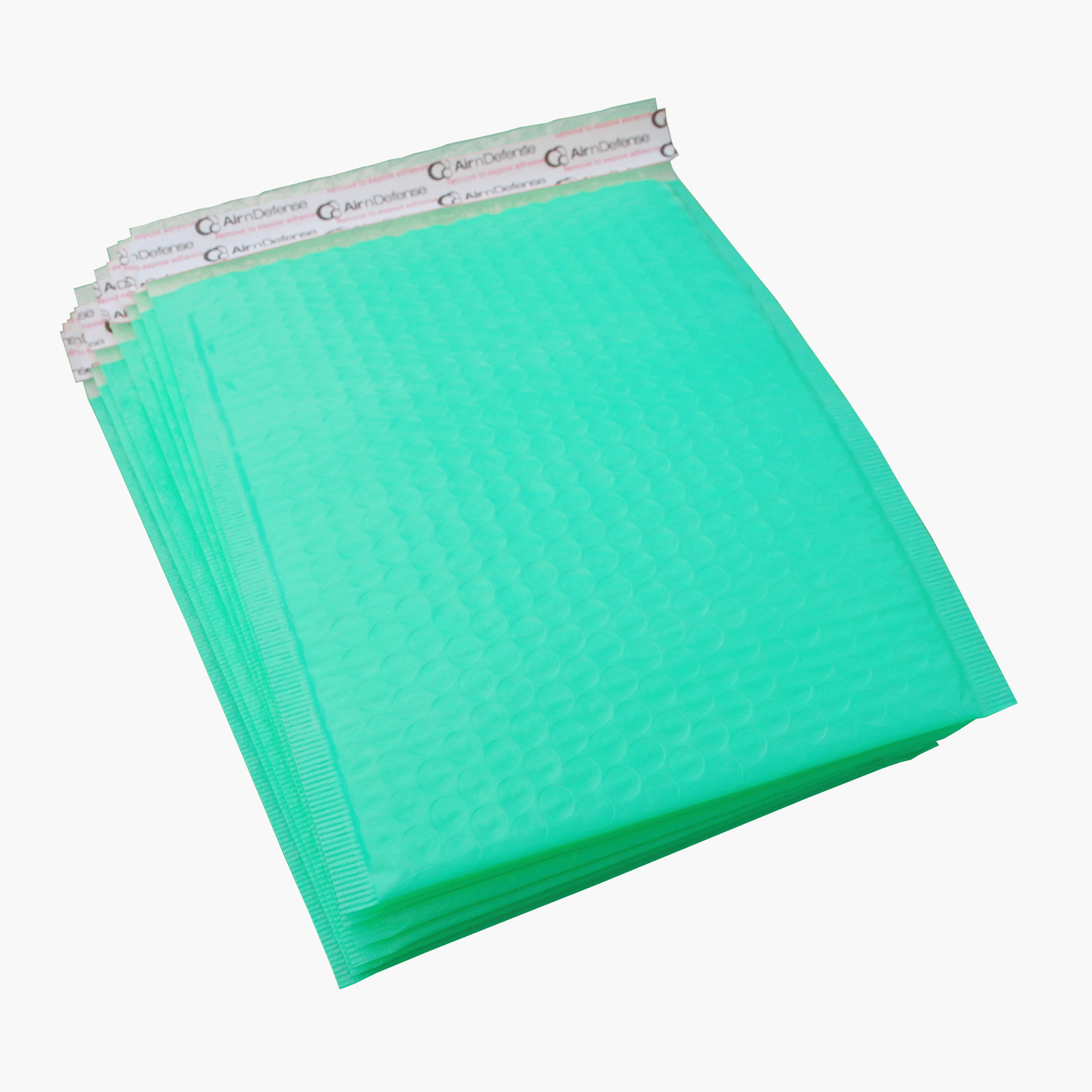 AirnDefense 600 #2 8.5X12″ Green Shipping Poly Bubble Mailers Padded Envelope