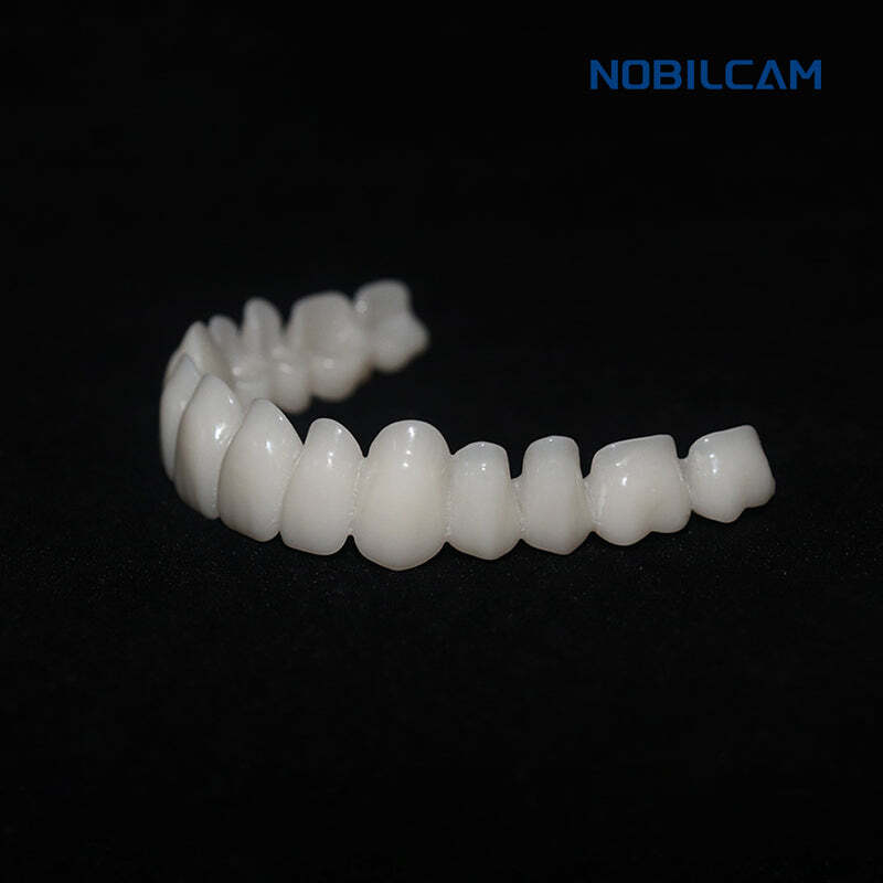 NOBILCAM PMMA Monolayer Disc Acrylic CAD/CAM Block for Temporary Crown Bridge