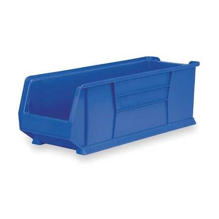 Akro-Mils 30287Blue Storage Bin, Plastic, 11 In W, 10 In H, 23 7/8 In L, Blue