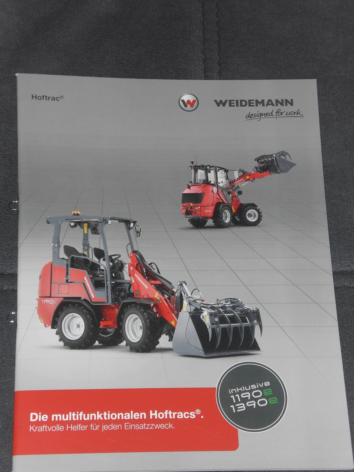 Weidemann Hoftrac brochure from 11/2023 (25482)