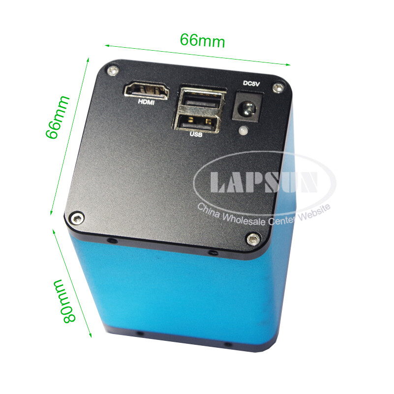 5-360X HDMI Industry C-Mount Microscope Set Camera Sony IMX290 185 Measure Ruler