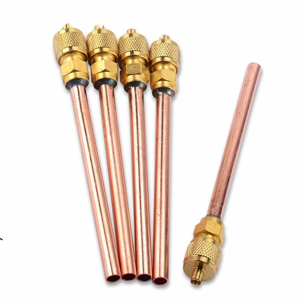 20x Service/Access Valve 1/4″ SAE *1/4″ OD *2.75″ Stem Core AC Refrigeration Kit