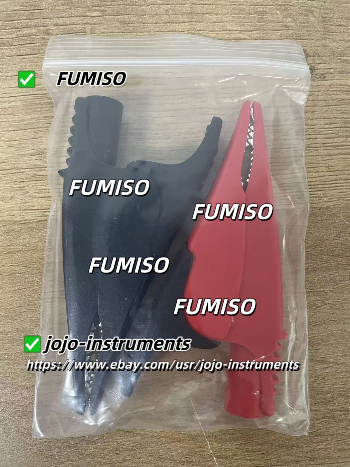 1PCS Fluke AC285 SureGrip 4MM Mulitimeter Alligator Clips for TL221/TL224…….