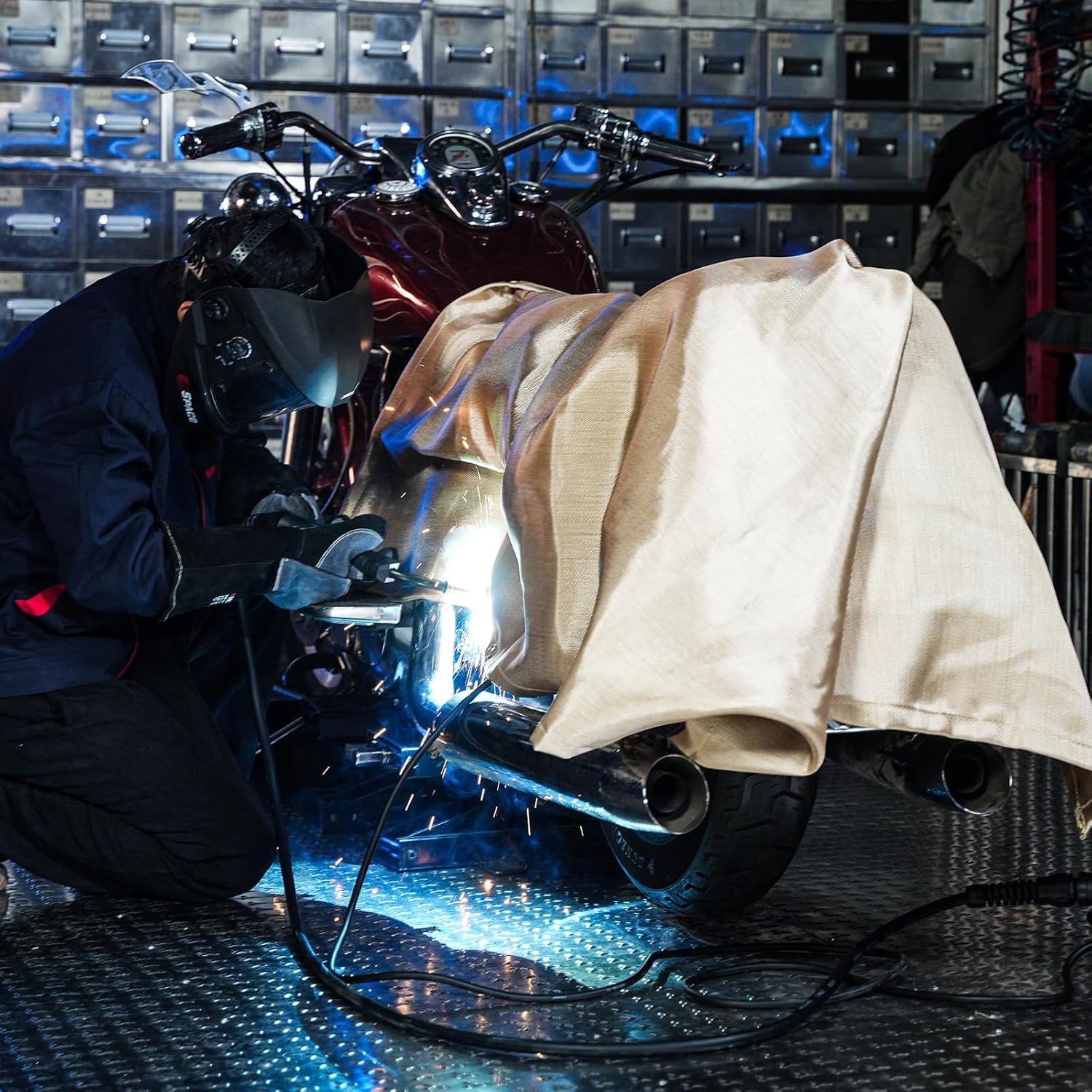 2026 ARCCAPTAIN Welding Blanket 4x6ft Heavy Duty Fiberglass 1022 °F