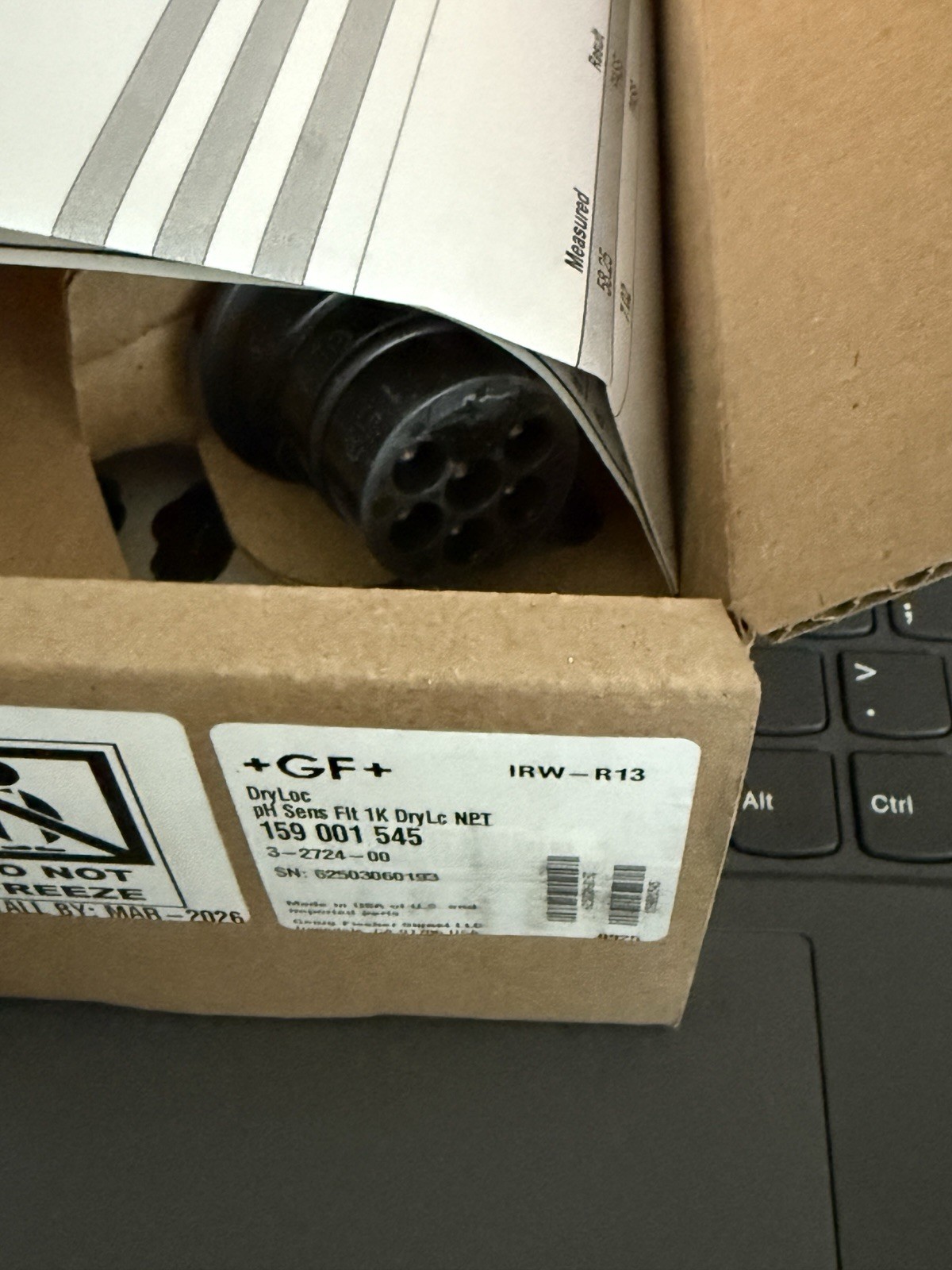 NEW GEORG FISCHER 3-2724-00 ELECTRODE 159 001 545 3272400