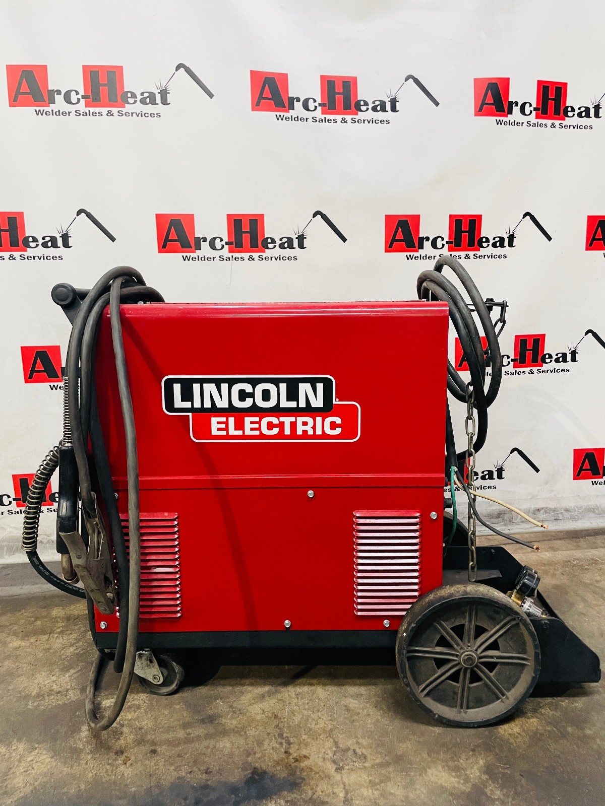 LINCOLN POWERMIG 350MP MIG WELDER