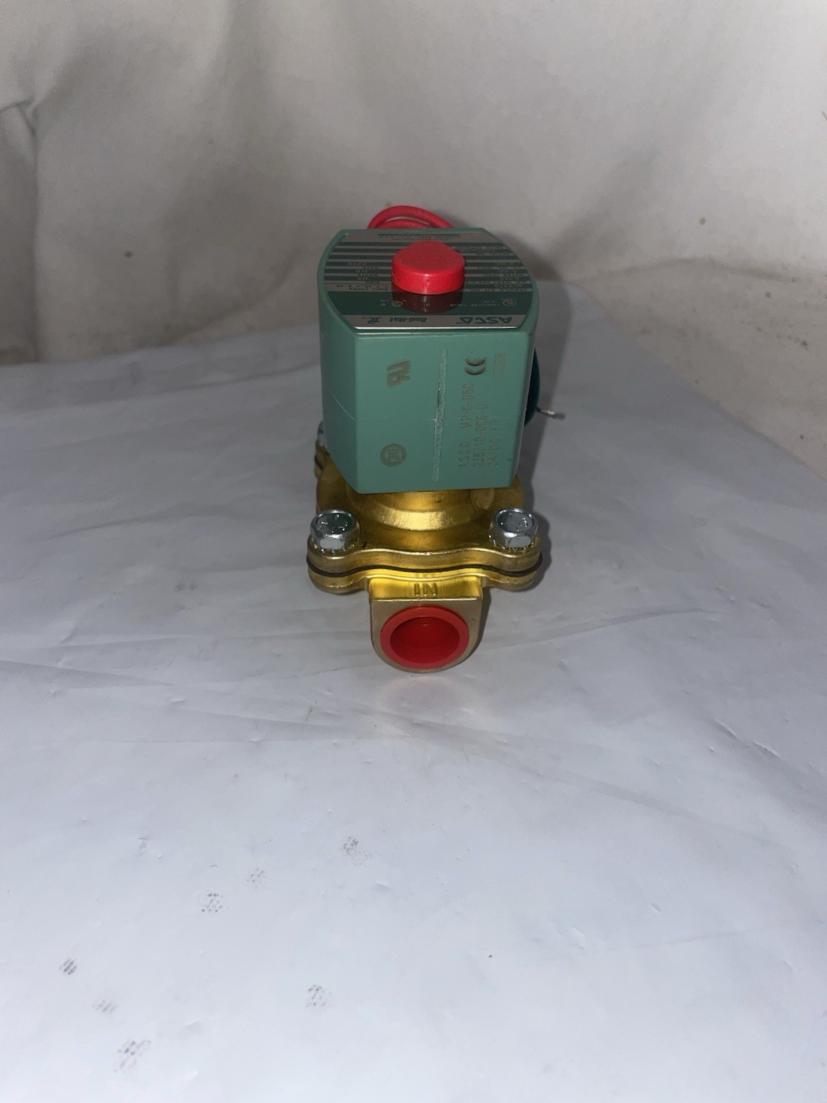 ASCO Red Hat 8210G002 High Flow 2-way 24v DC 1/2” Normally Closed Solenoid Valve