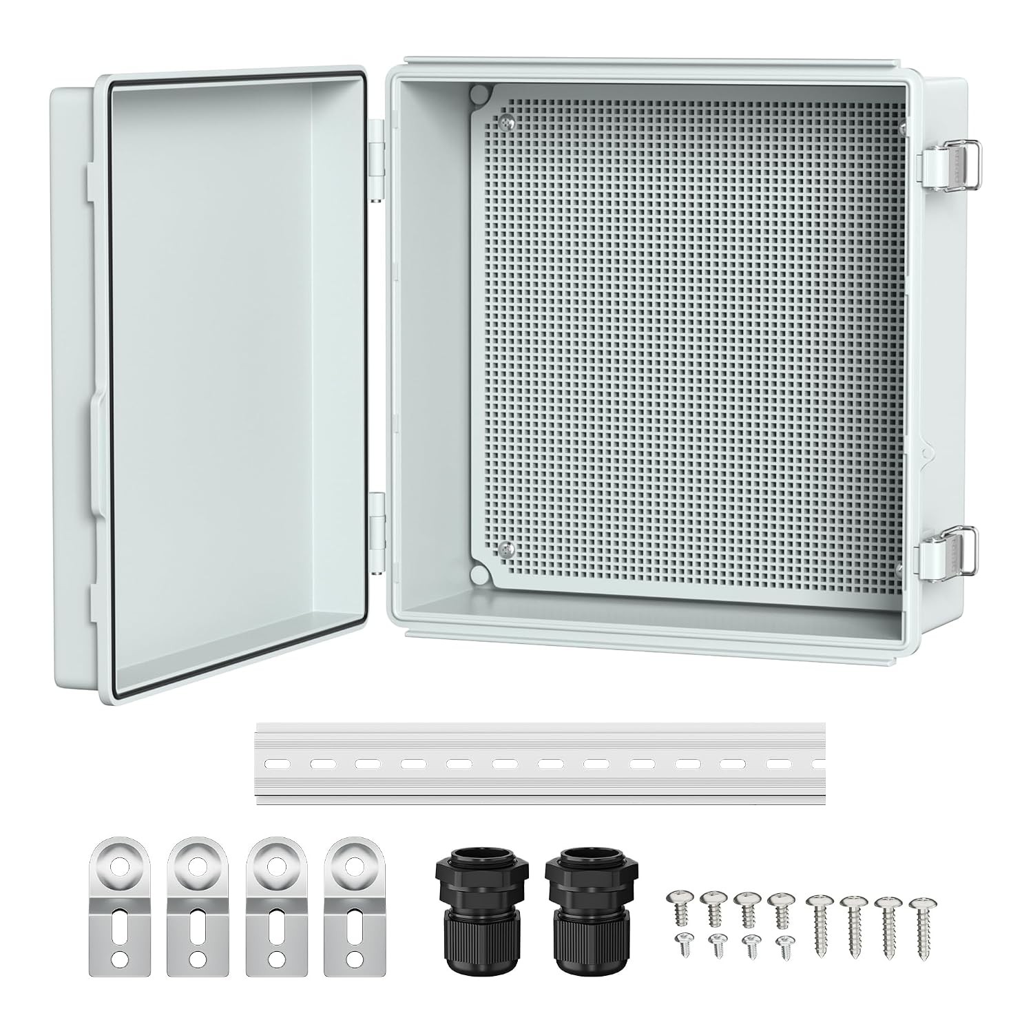 Waterproof Junction Box NEMA 4 Heavy Duty Outdoor Electrical Enclosure Many Size