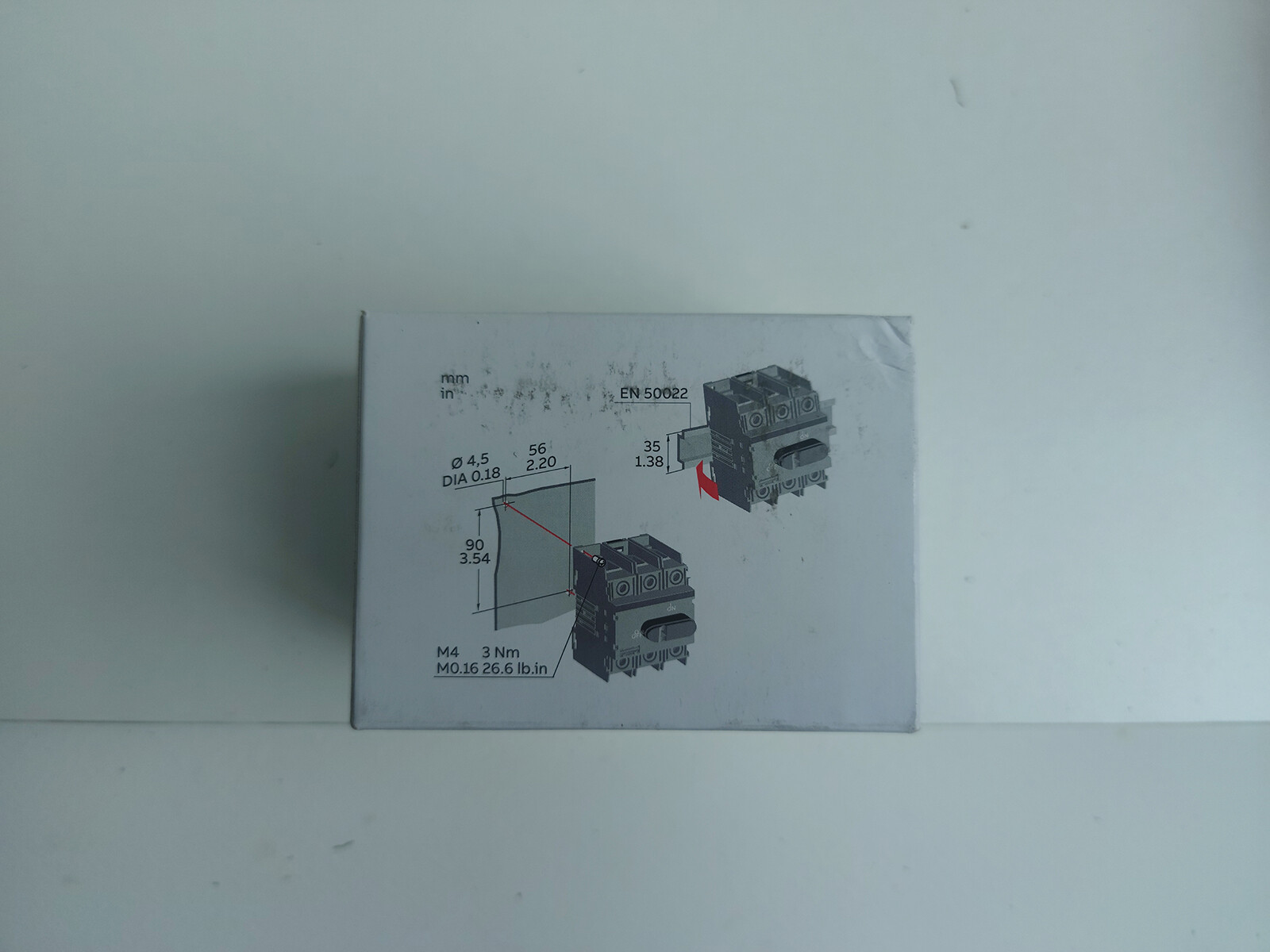 ABB OT125F3 Switch Disconnector 1SCA105033R1001 3-pole, front operated