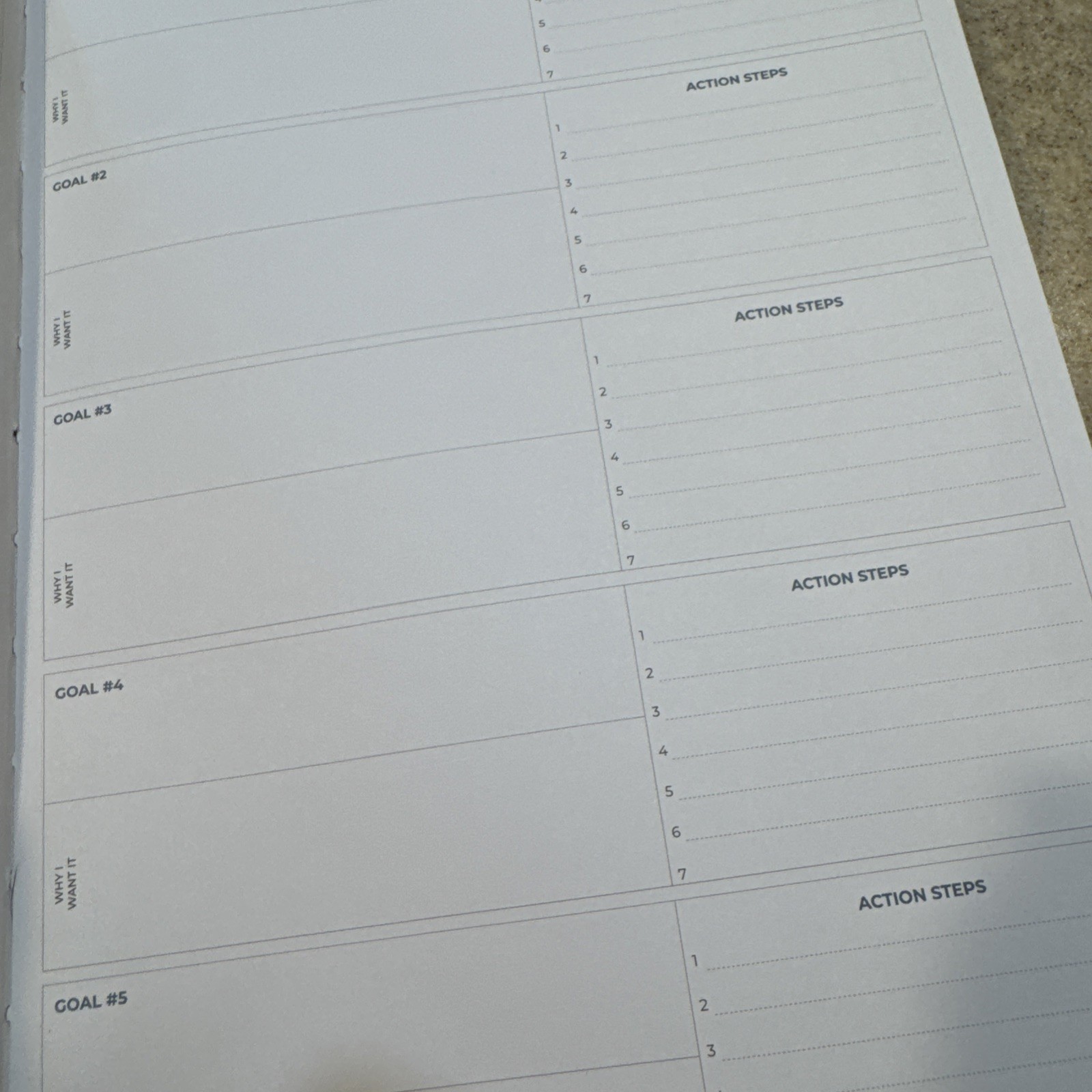 Clever Fox Food Journal Pro Diet & Wellness Planner Black With Stickers