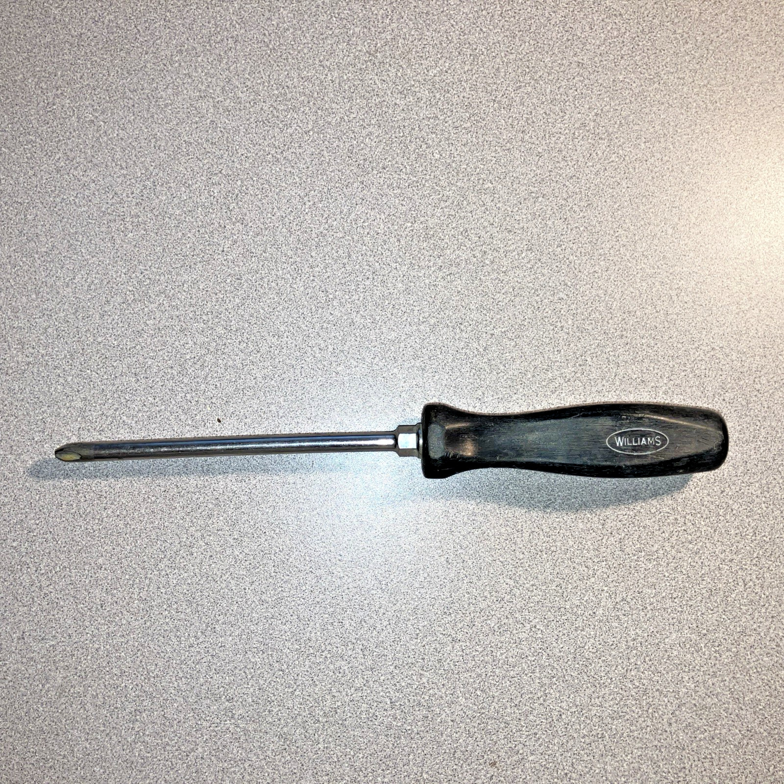 Williams Tools SDP-3-6 #3 Phillips Round Shank Screwdriver Hex Bolster USA