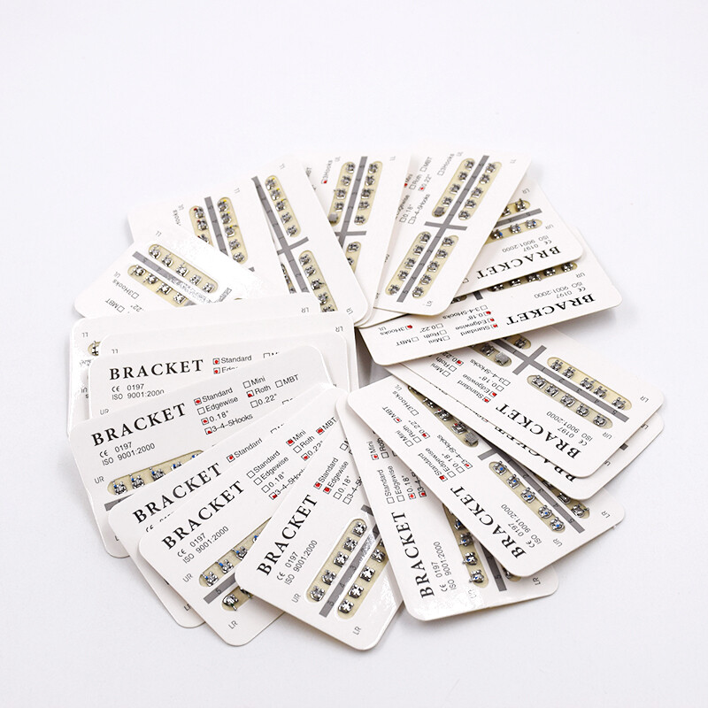 Dental Orthodontic Metal Bracket Braces Mini Standard Roth MBT Edgewise 25 Model