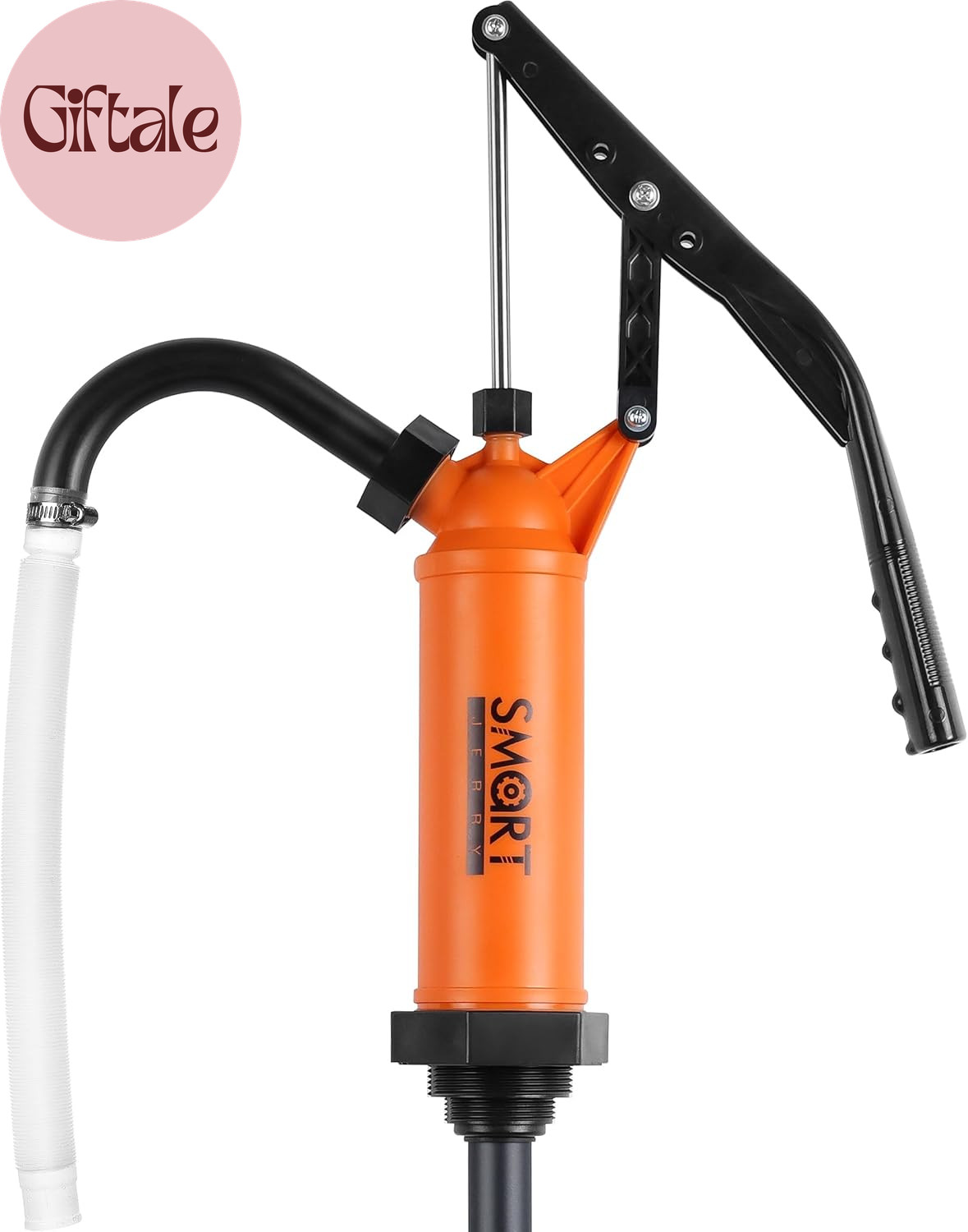 – 55 Gallon Drum Pump | Heavy Duty Manual Rain Barrel Pump for Water, DEF & Corr
