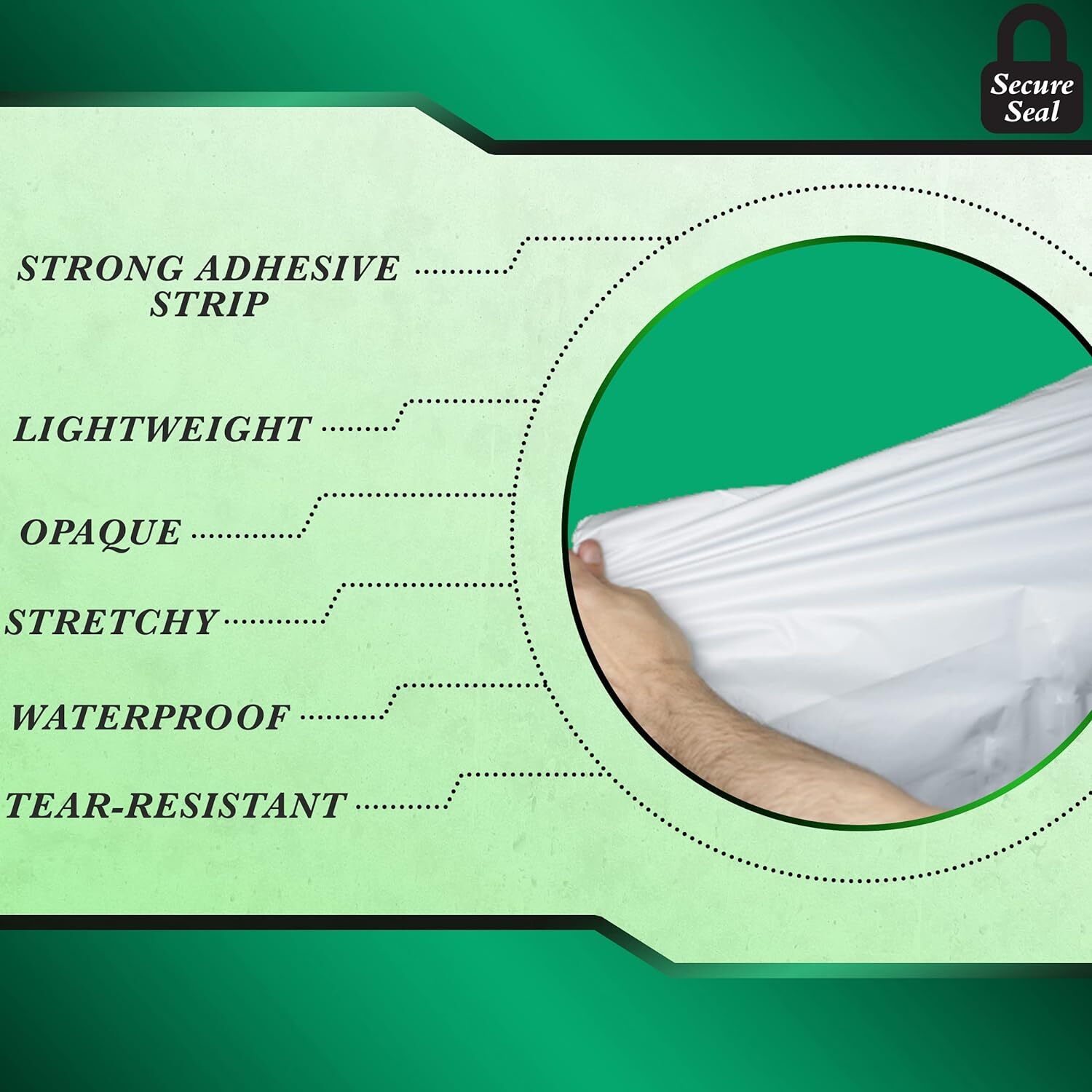 Ultra Heavy Duty 5MIL Poly Mailers Shipping Mailing Poly Bags 24in X 24in