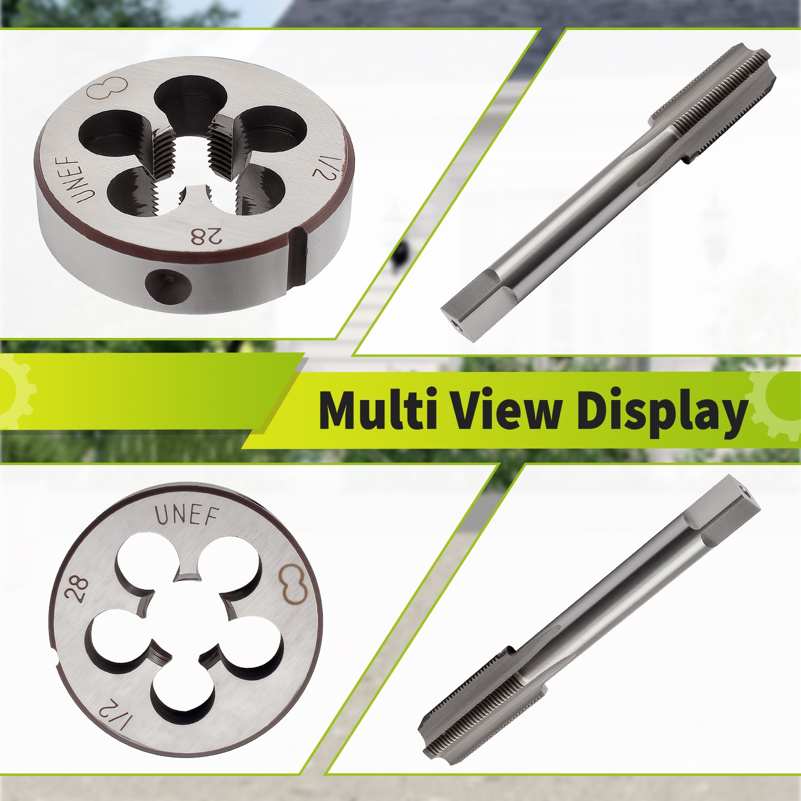 1/2″-28 Gunsmithing Tap and Die Set High Quality (1/2″ x 28) 22LR 223 5.56 9mm