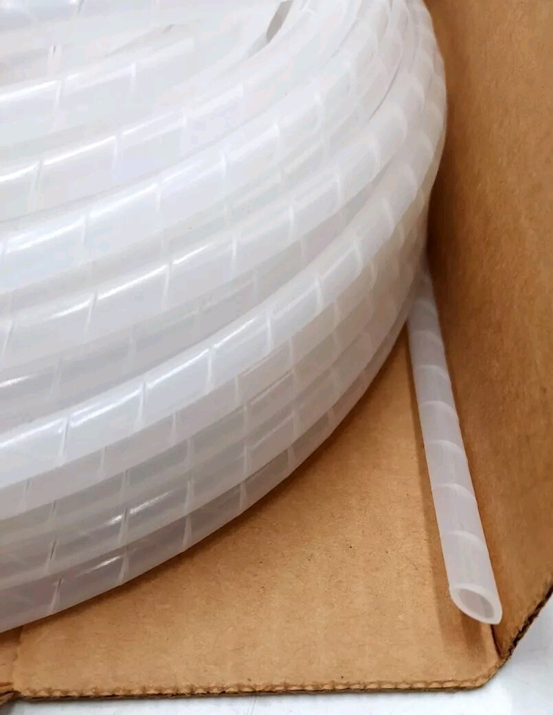 Panduit Spiral Wrap/Wrapping T25F-C 100’ft 30.5M Color: Natural Wire Accessories