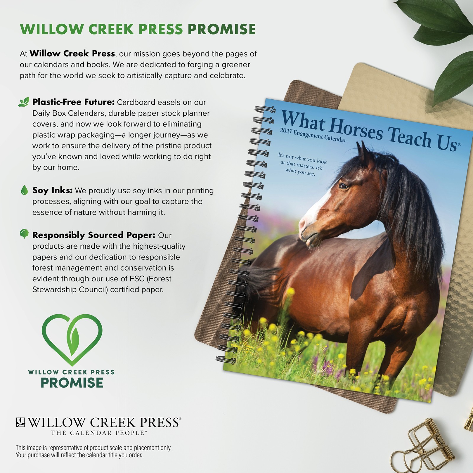 What Horses Teach Us 2027 6.5″ x 8.5″ Engagement Calendar