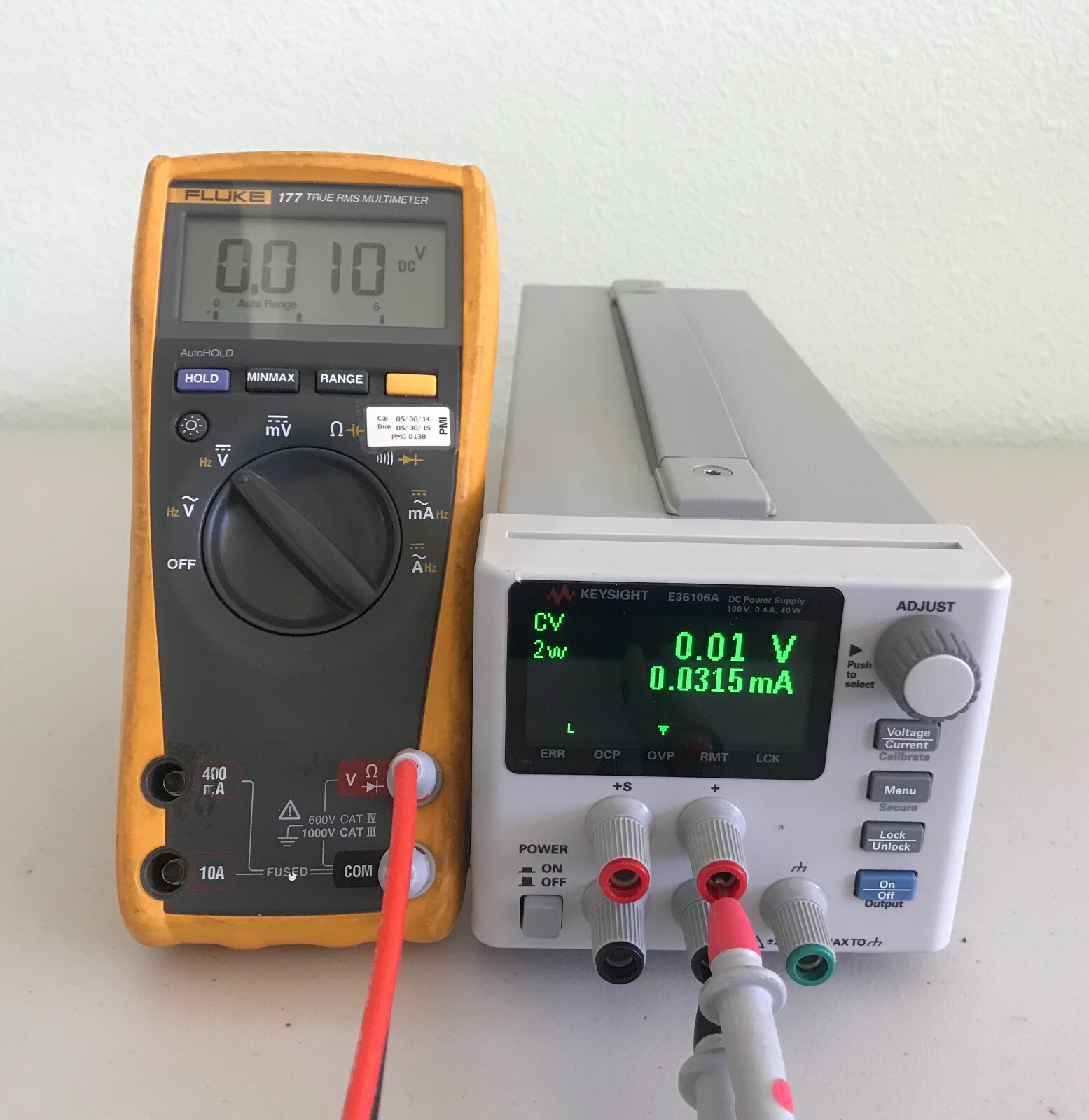 Keysight E36106A 40W DC Power Supply 100V / 0.4A