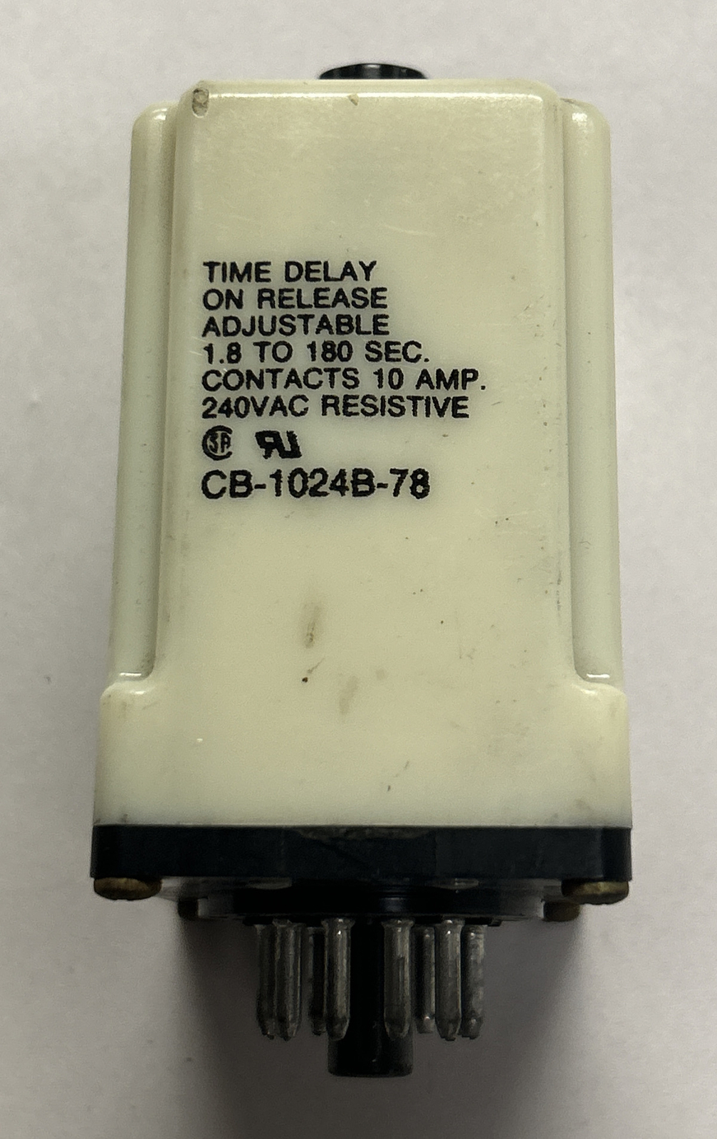 POTTER & BRUMFIELD,CB-1024B-78,TIME DELAY RELAY