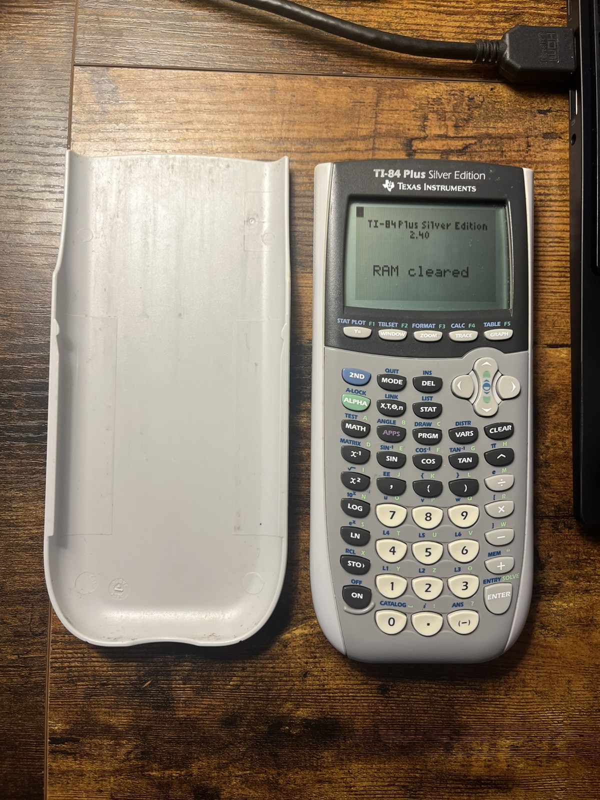 Texas Instruments TI-84 Plus Silver Edition Graphing Calculator – Fully Tested