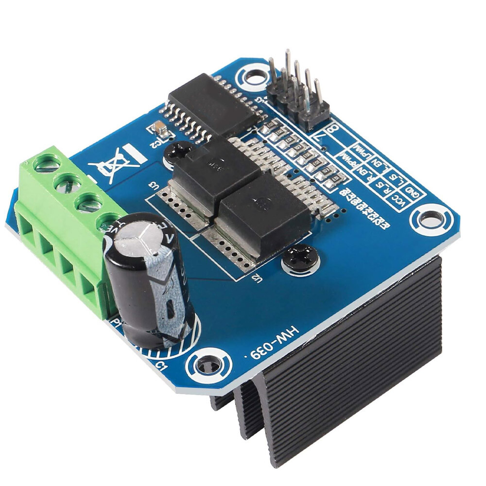 USA 4PCS Semiconductor BTS7960B Motor Driver 43A H-Bridge Drive PWM For Arduino