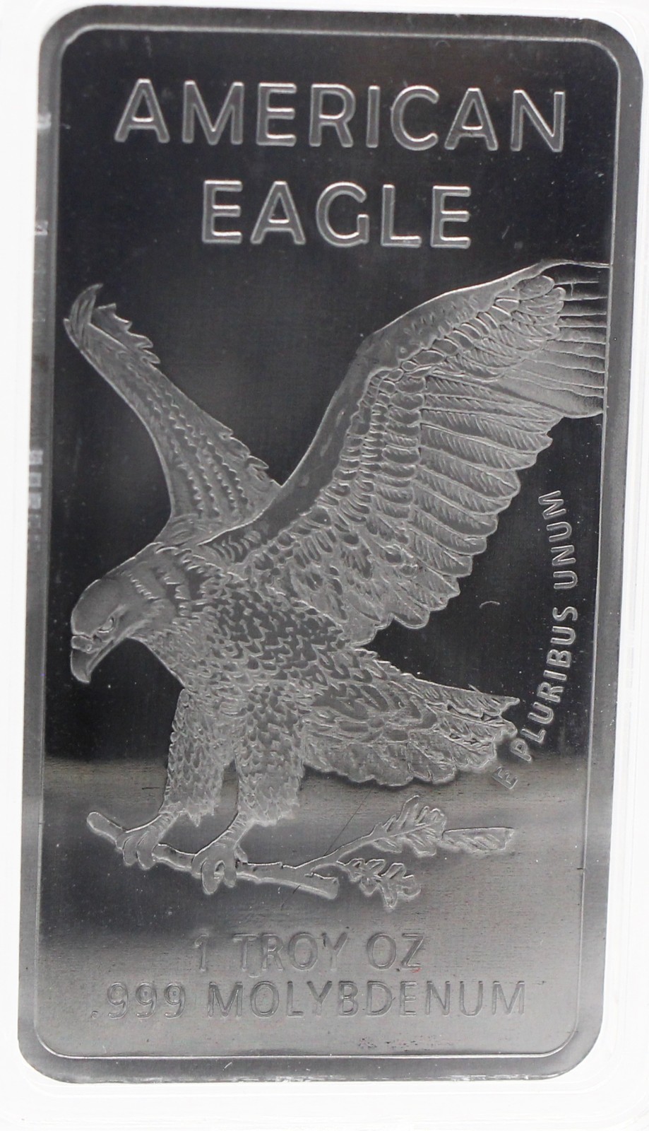 Molybdenum Metal Bar W/Coa – 1 Troy Ounce Molybdenum Metal .999 Pure Bullion Bar