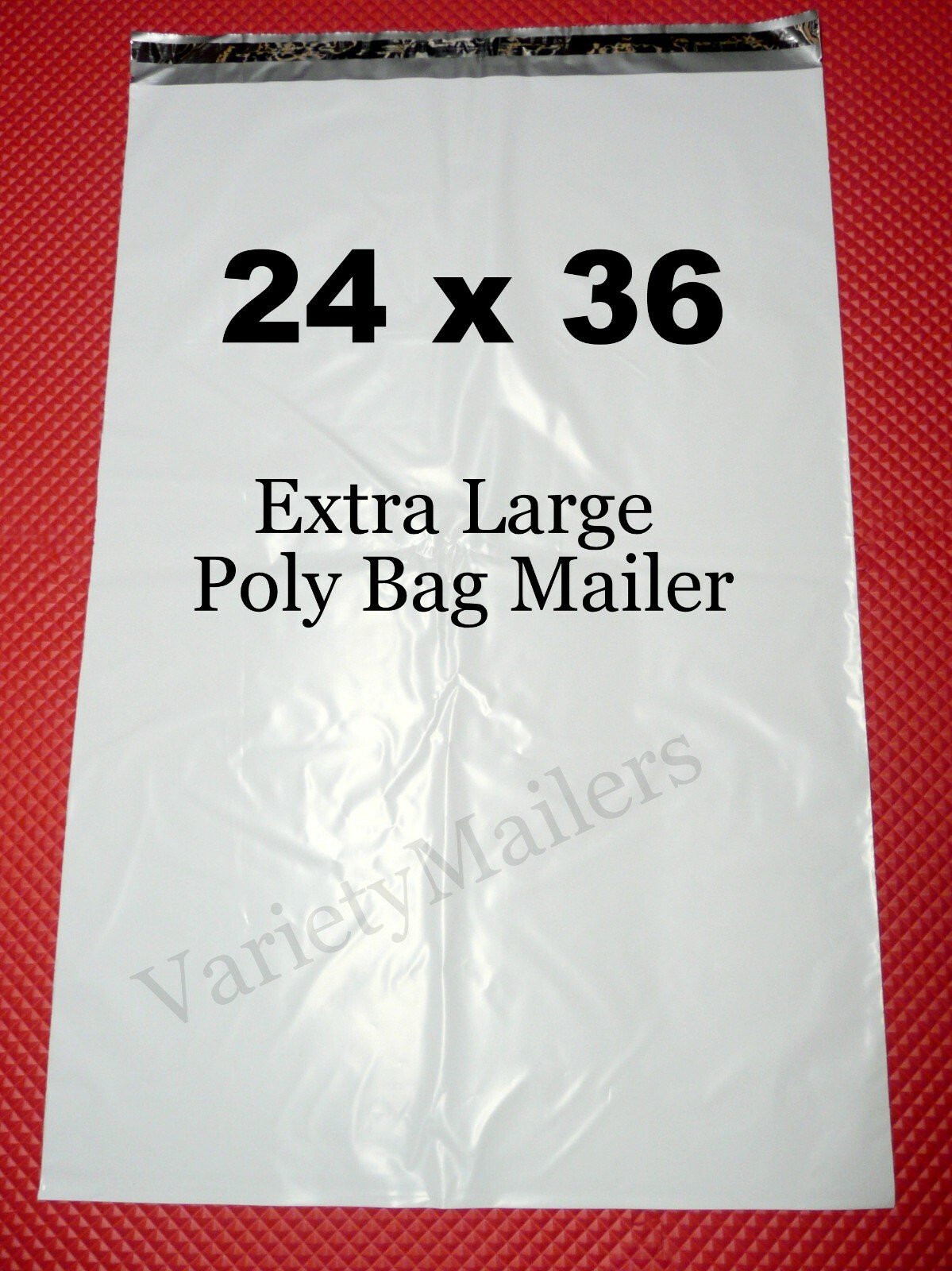 One Poly Bag Mailer 24”x 36” EXTRA LARGE Self-Sealing Shipping Bag 24 x 36