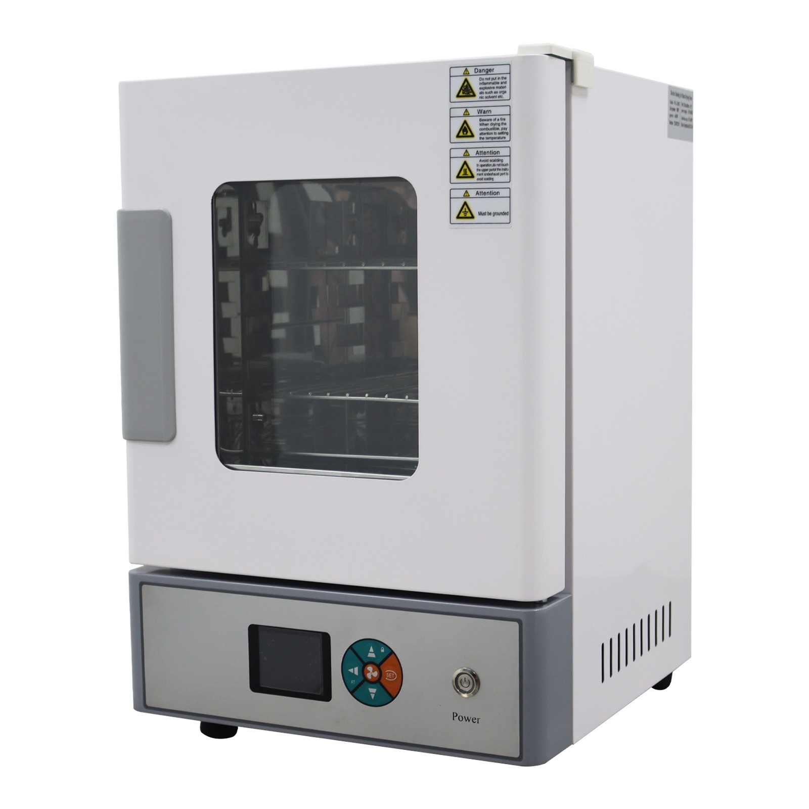 110V Digital Forced Air Convection Drying Oven 2 Layers Heating Chamber for Lab