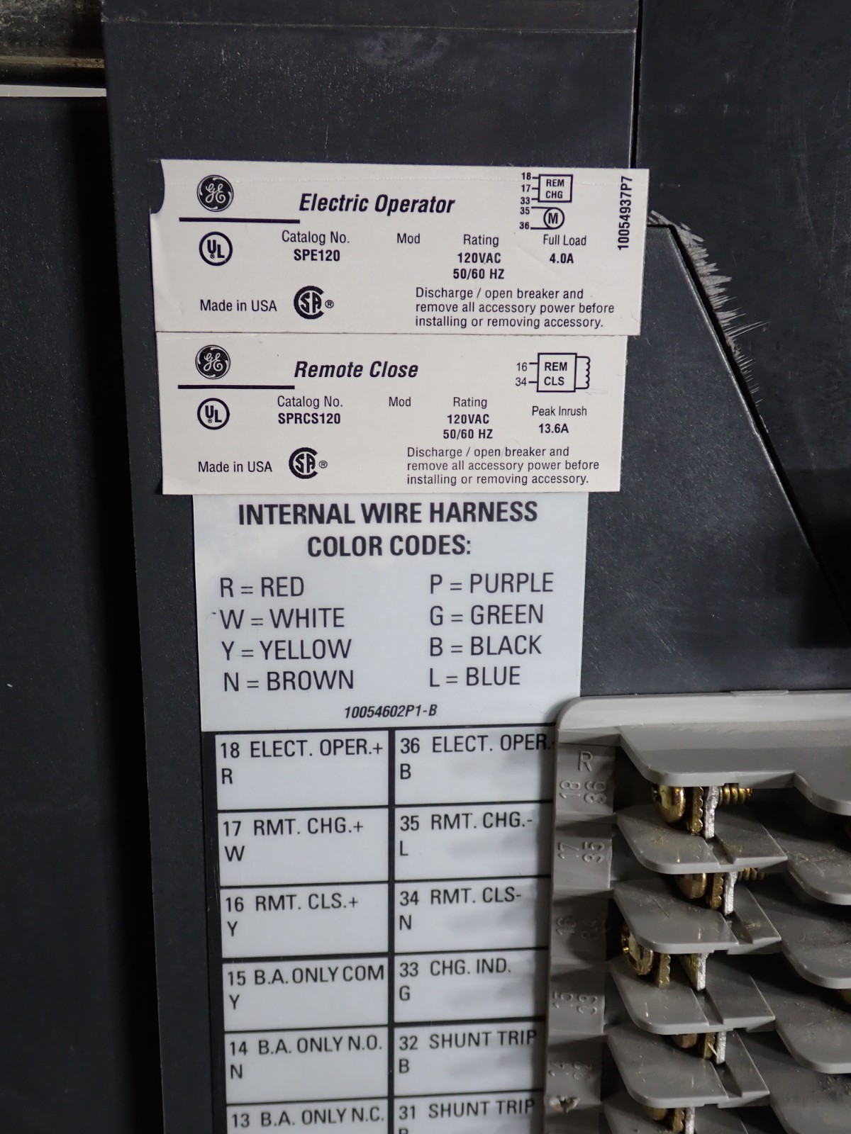 GE Power Break II SSF16G216 1600 amp 65kA@480v GB216L4XXXFXXX -TESTED