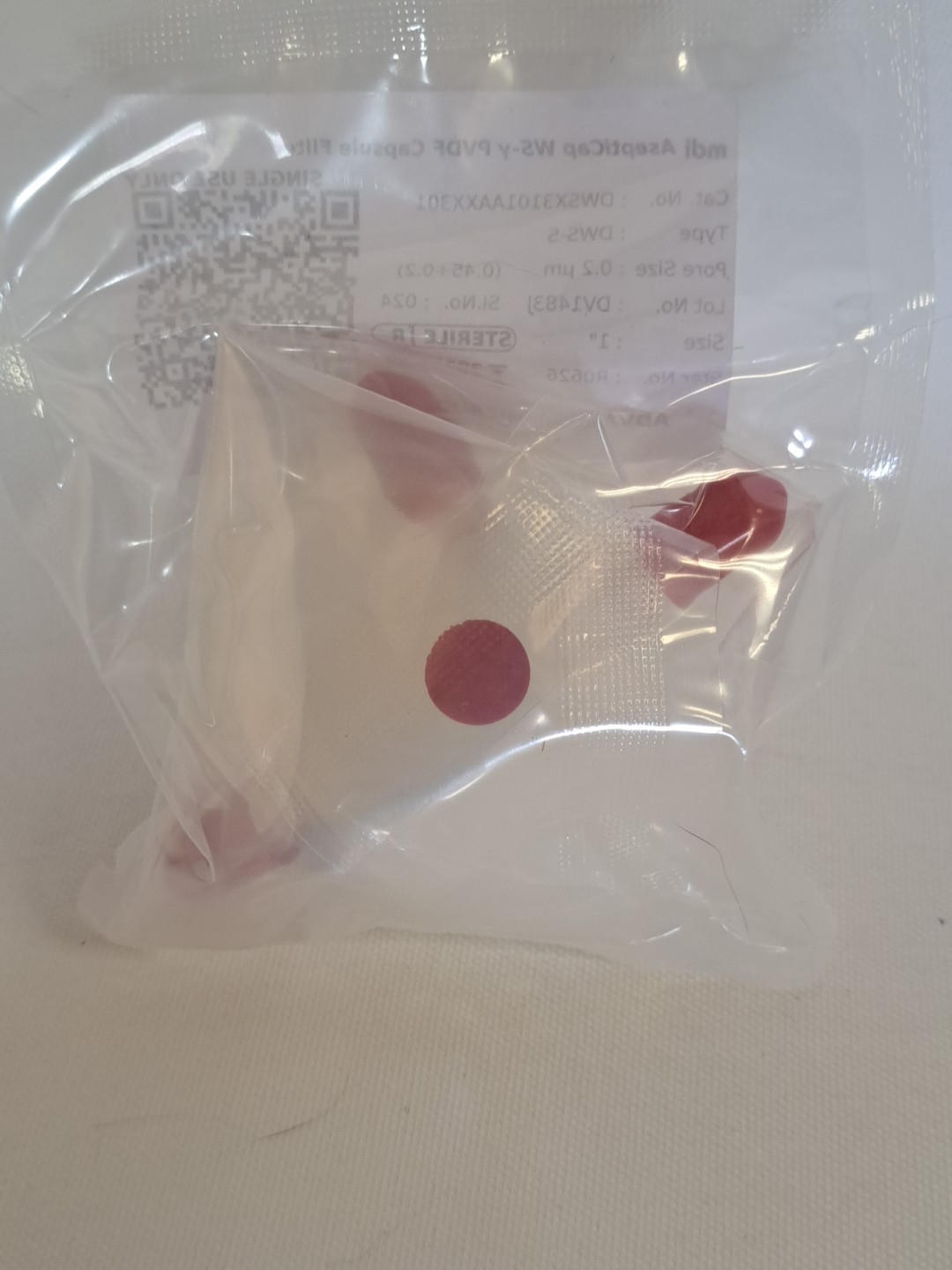 mdi AseptiCap WS-y-PVDF Capsule Filter NEW