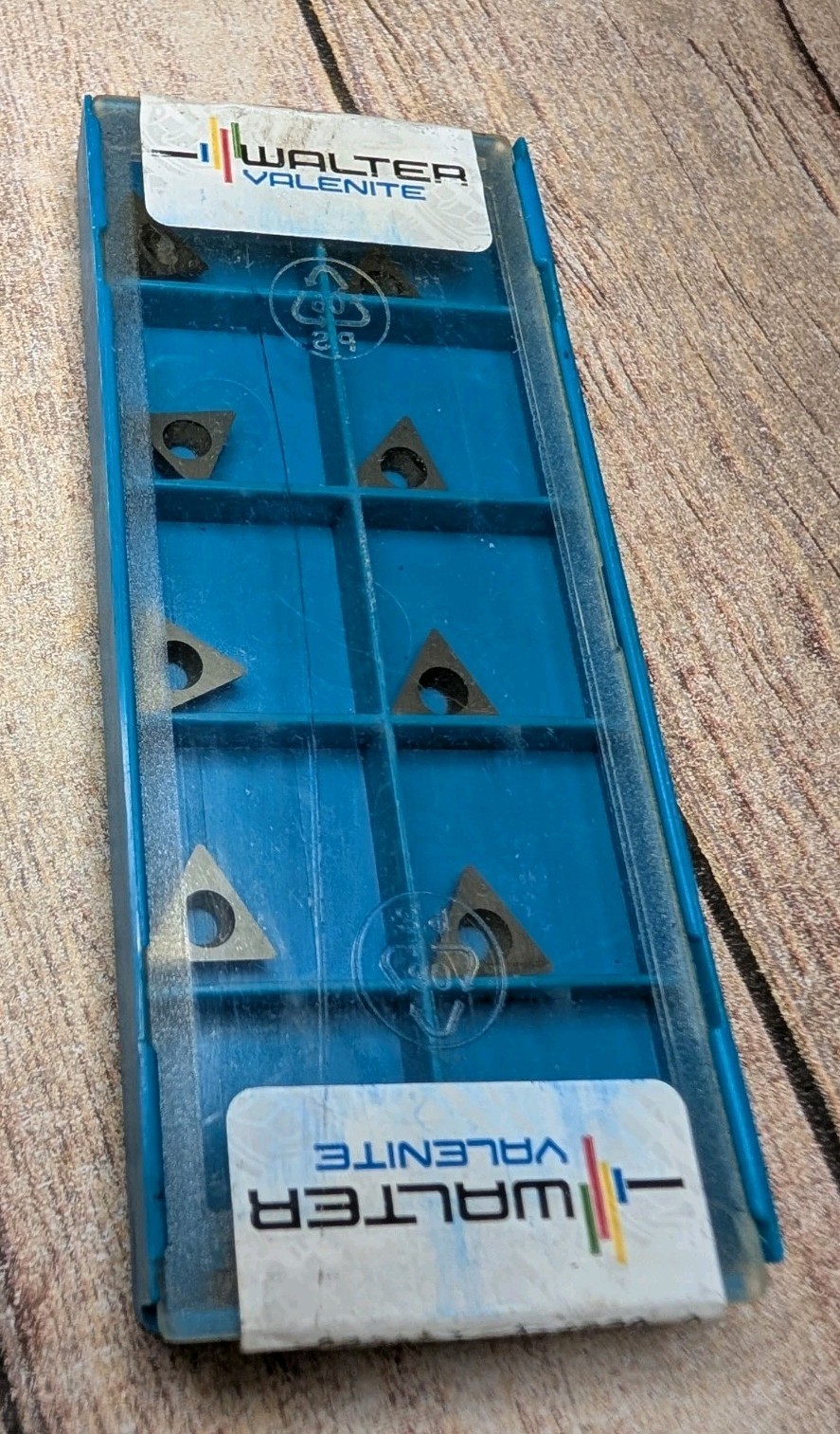 WALTER VALENITE CARBIDE INSERTS QUANTITY 10 TPGA 090204 2K UK10 1.81.51 2K UK10