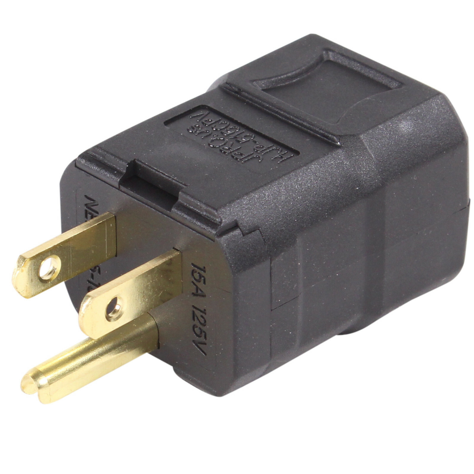 Male Extension Cord Replacement Ends 15 Amp Power Plug Electrical Repair 5-15P