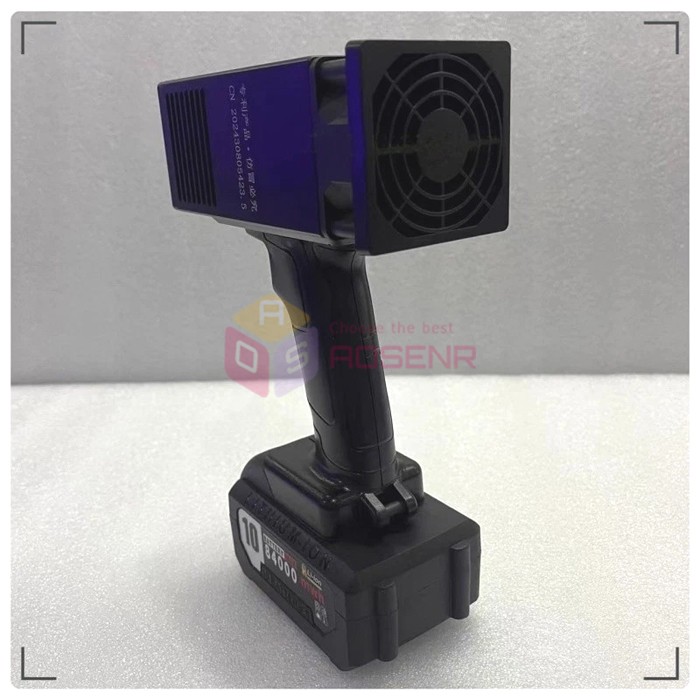 Car Paint Flaw Detection UV Curing Lamp Handheld Rechargeable UV LED Curing Lamp