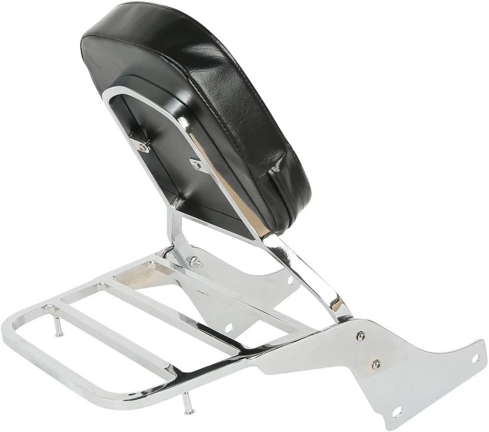 Backrest Detachable Sissy Bar W/Luggage Rack Backrest for Honda Shadow SABRE
