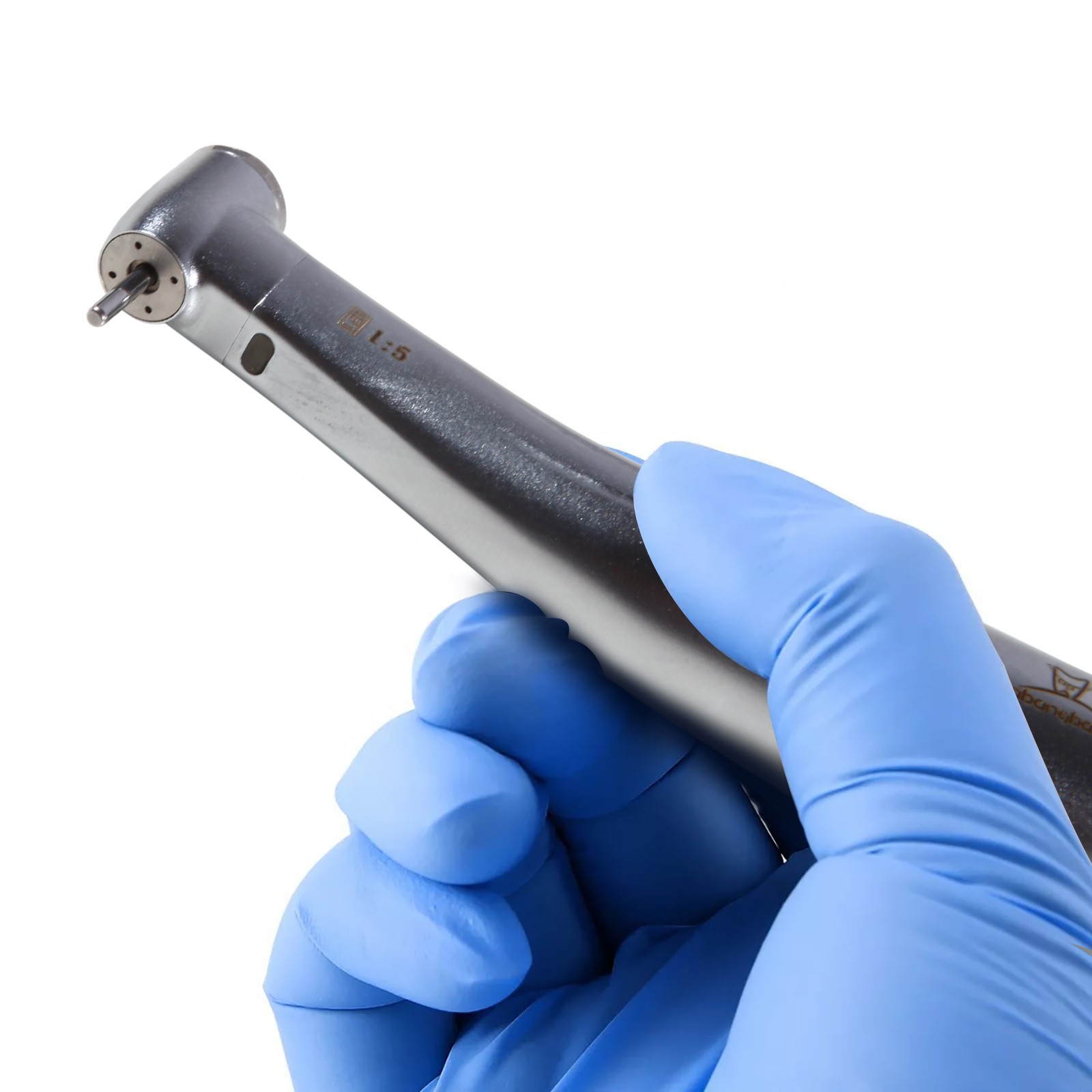 Dental Hygiene Prophy Handpiece Air Motor 4 Holes 4:1 Reduction 360 ° Swivel