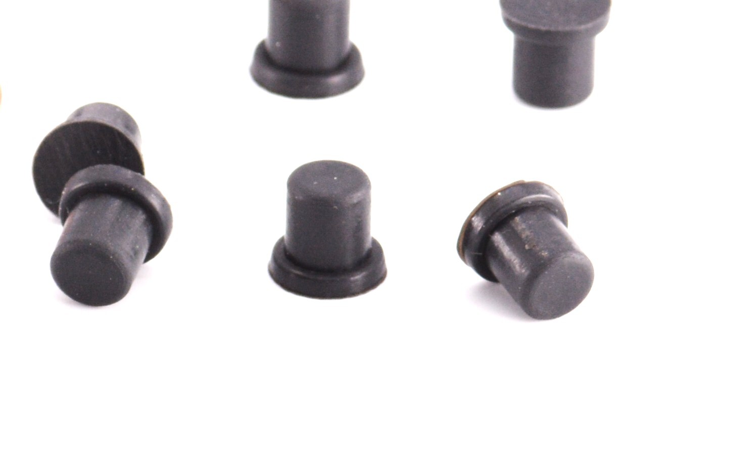 Silicone Rubber Stopper Plug Push In Compression Stem 12 Sizes 15 per Package