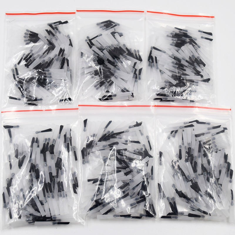 100 Pcs/Bag Dental Composite Long Brush Bonding Etching Disposable Applicator