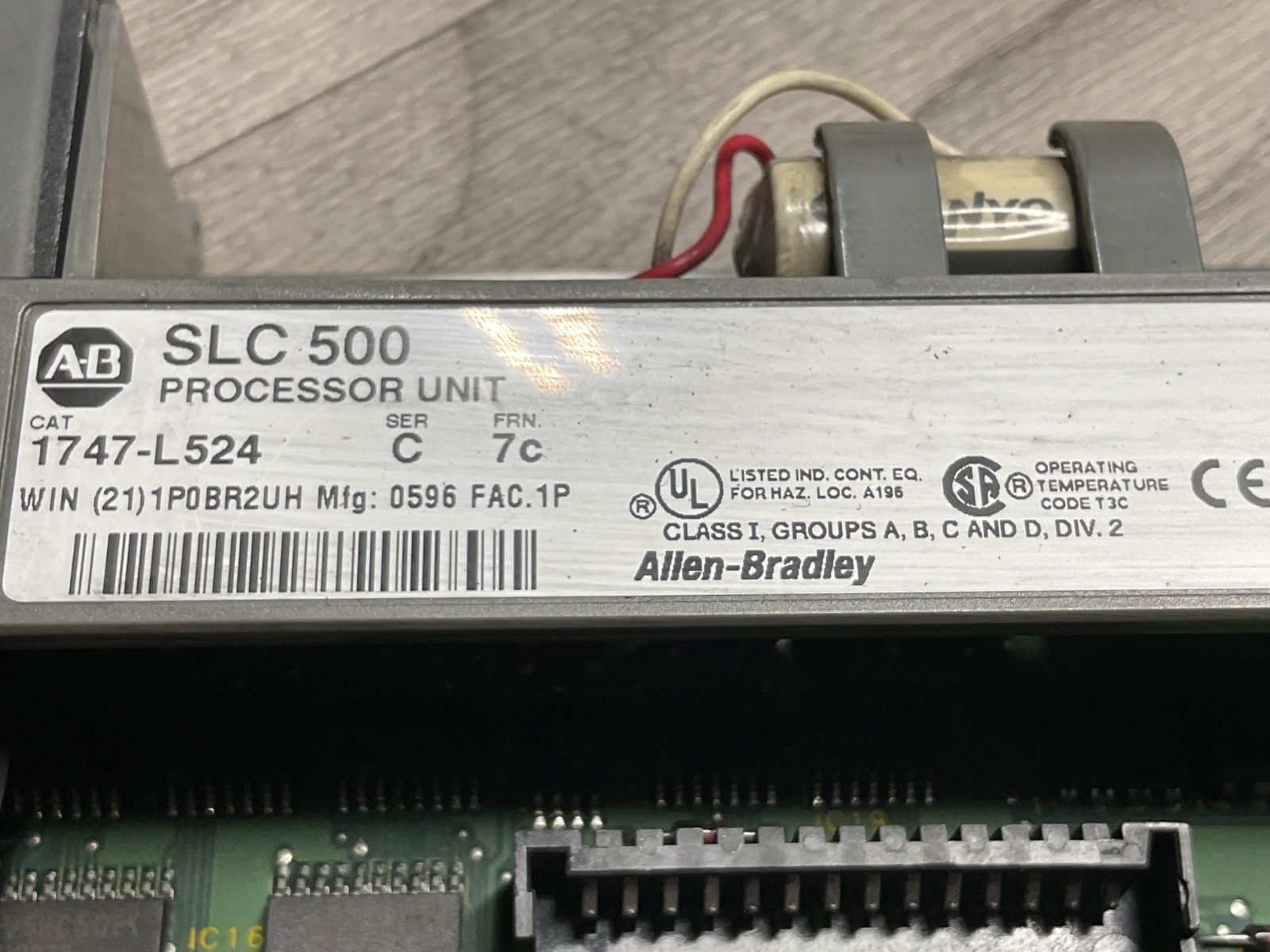 Allen Bradley 1747-L524 SLC 500 Processor Unit Controller Module #301IZ76