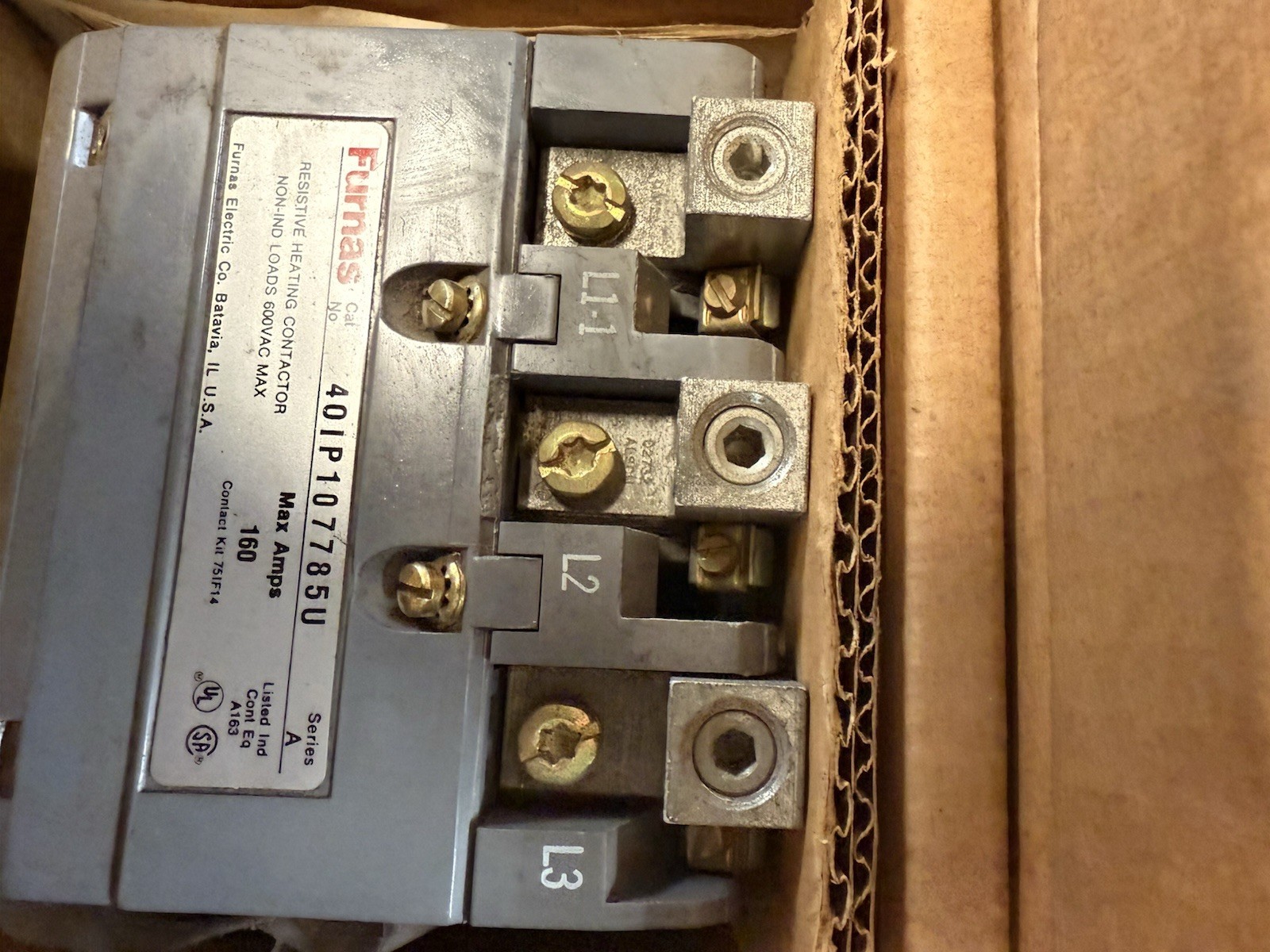 FURNAS 40IP107785U SER. A 220-240V 160A NSMP