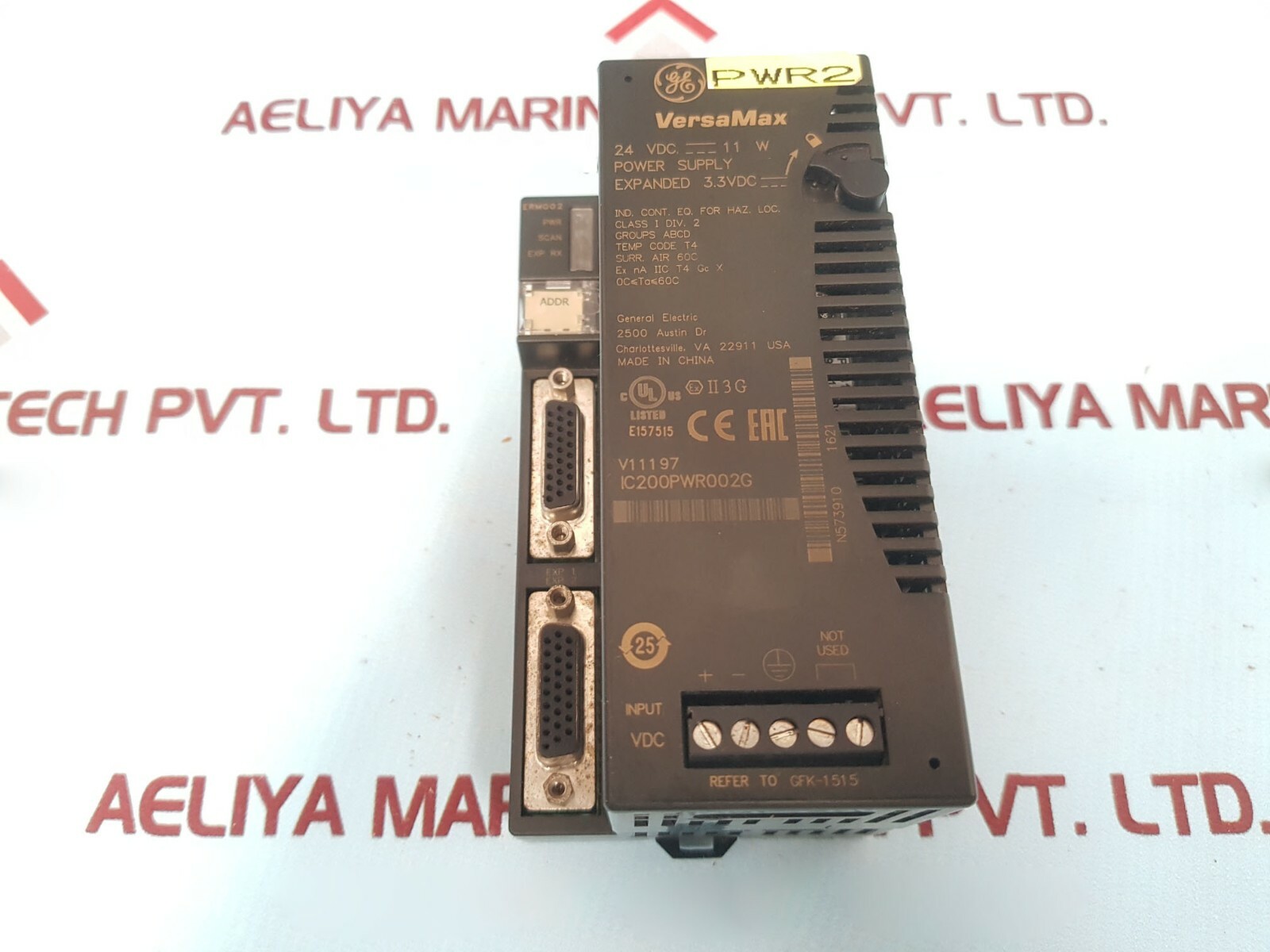 GE IC200Pwr002G Versa Max PLC Power Supply 24 VDC
