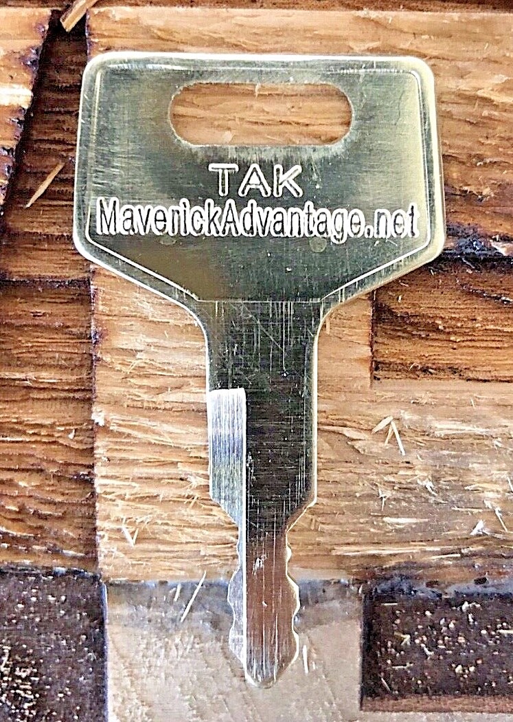 5 Takeuchi Keys for Excavator & Track Loader H806