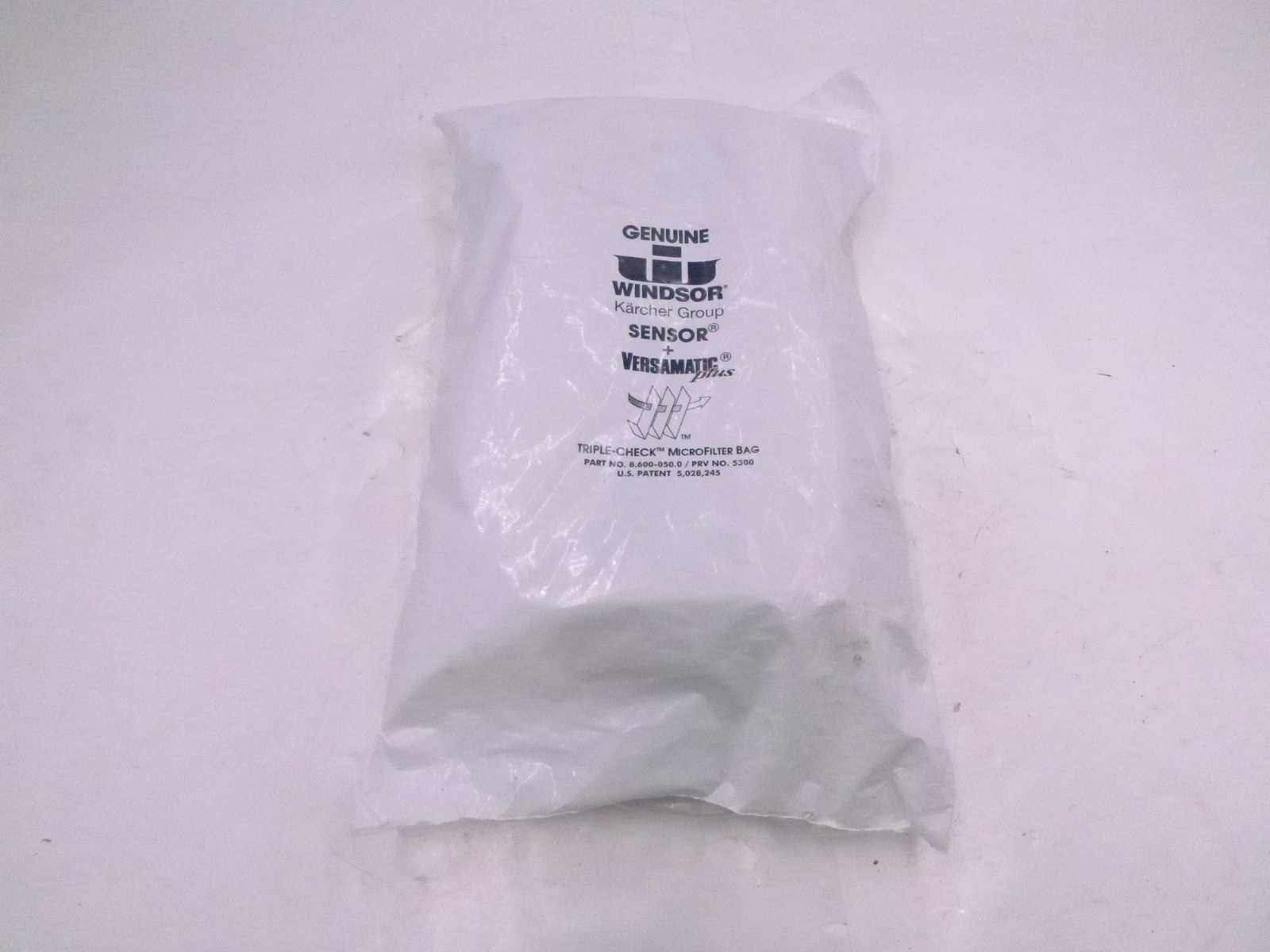 10-pack Genuine Windsor Karcher Sensor & Versamatic Plus Dust Bags 8.600-050.0