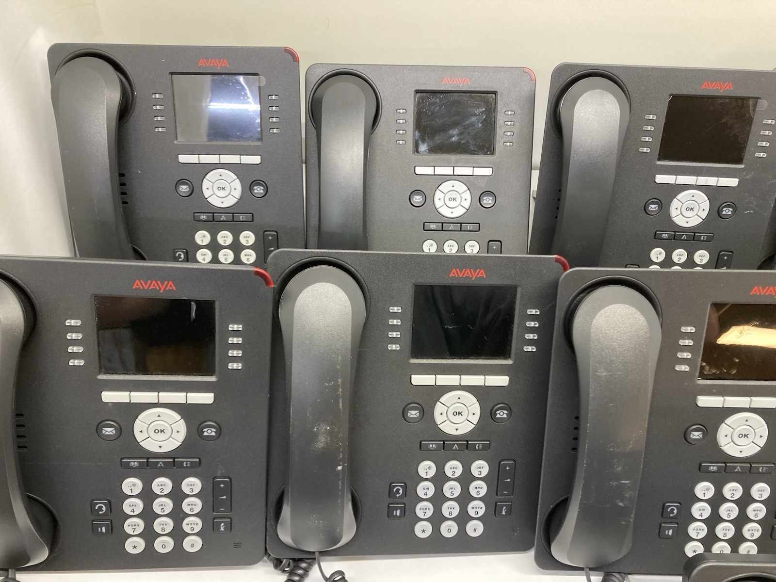 Lot of 12 Avaya 9611G IP Business Office Phone – Tested – Free Shipping