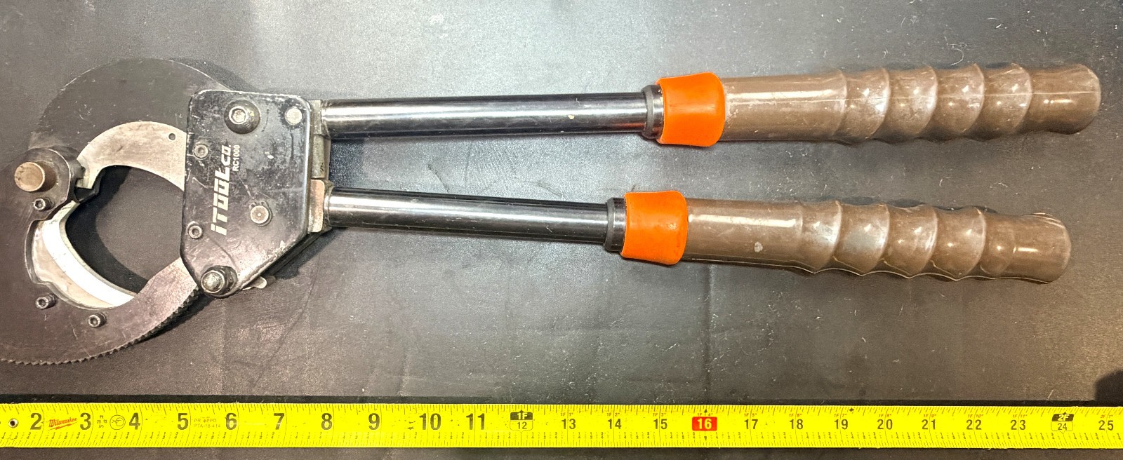 iTOOL RC1000 Ratcheting Cable Cutters, Telescoping Handle, Rated for ACSR