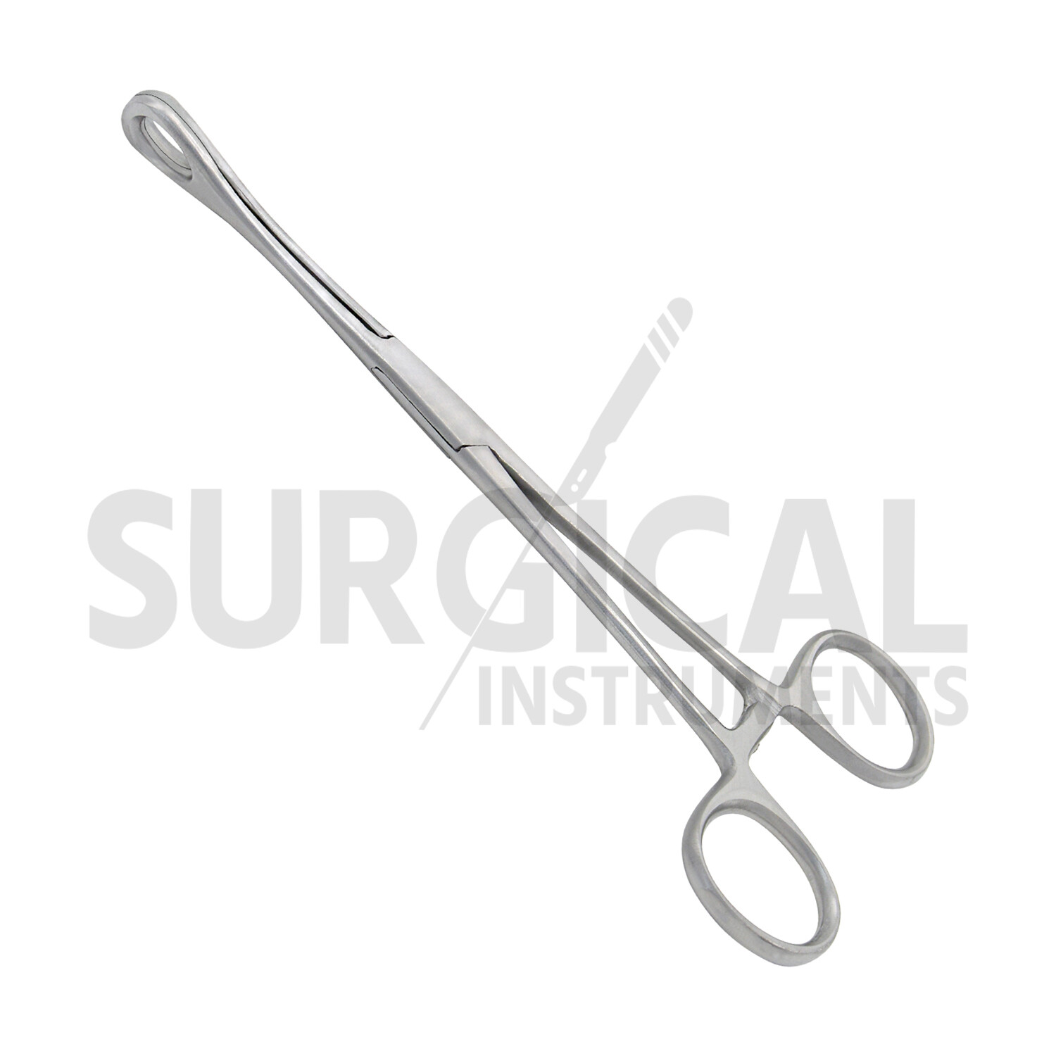 Sponge Forceps Surgical OB/GYN Smooth Jaw 7″ Straight Body Piercing German Grade