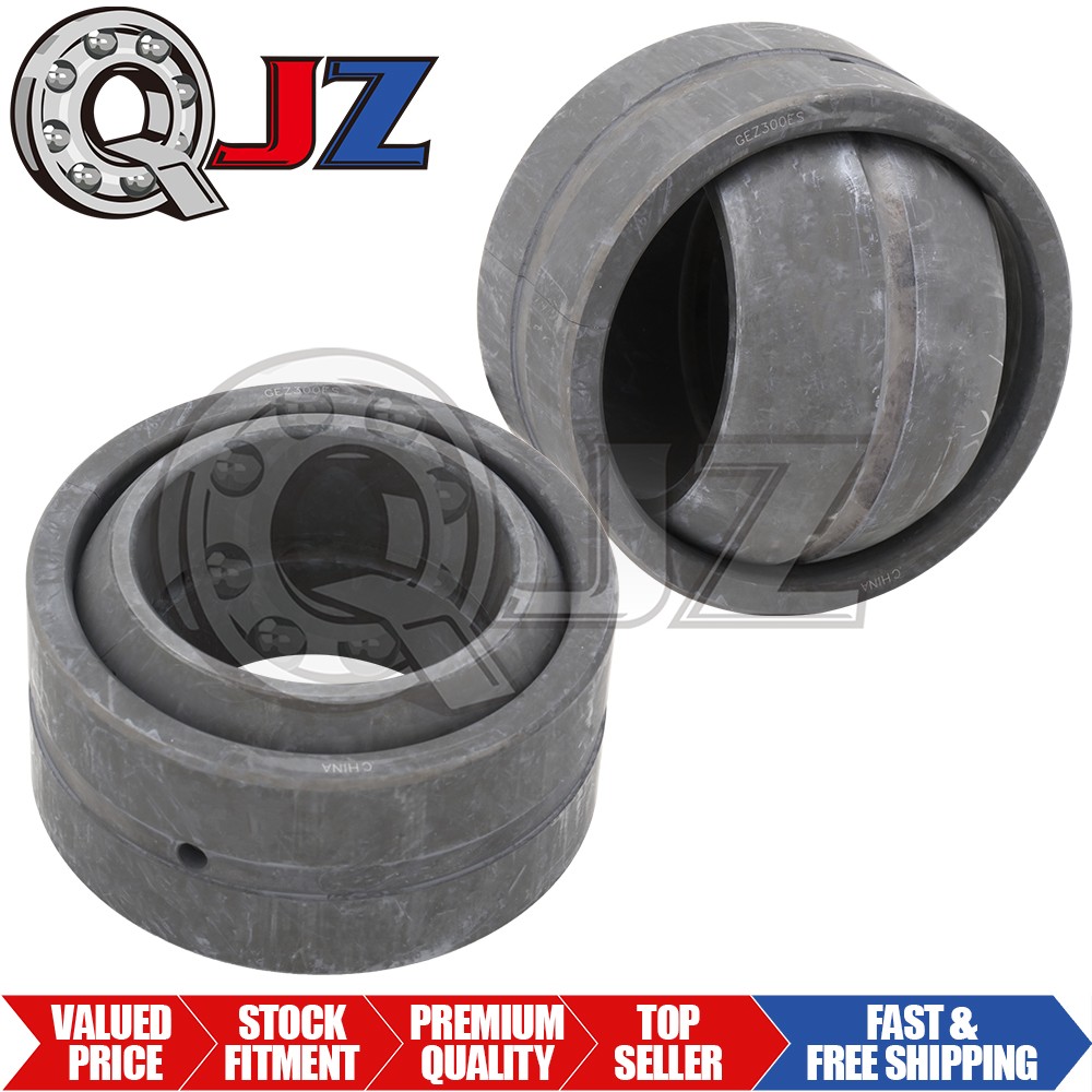[Qty.2] GEZ300ES Spherical Plain Ball Bearing [3.0″ ID x 4-3/4″ OD x 2-5/8″ W]