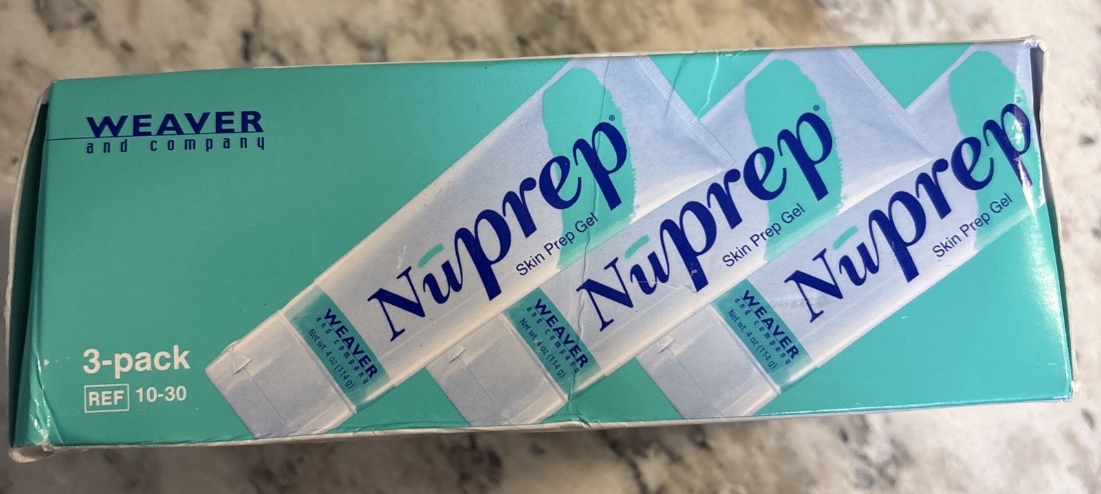 Weaver NUPREP Skin Prep Gel 4 oz. (1 Box of 3 Units)