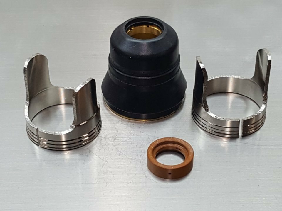 Harbor Freight Titanium Plasma 45 Plasma Cutter Tips Electrodes End Cap Standoff