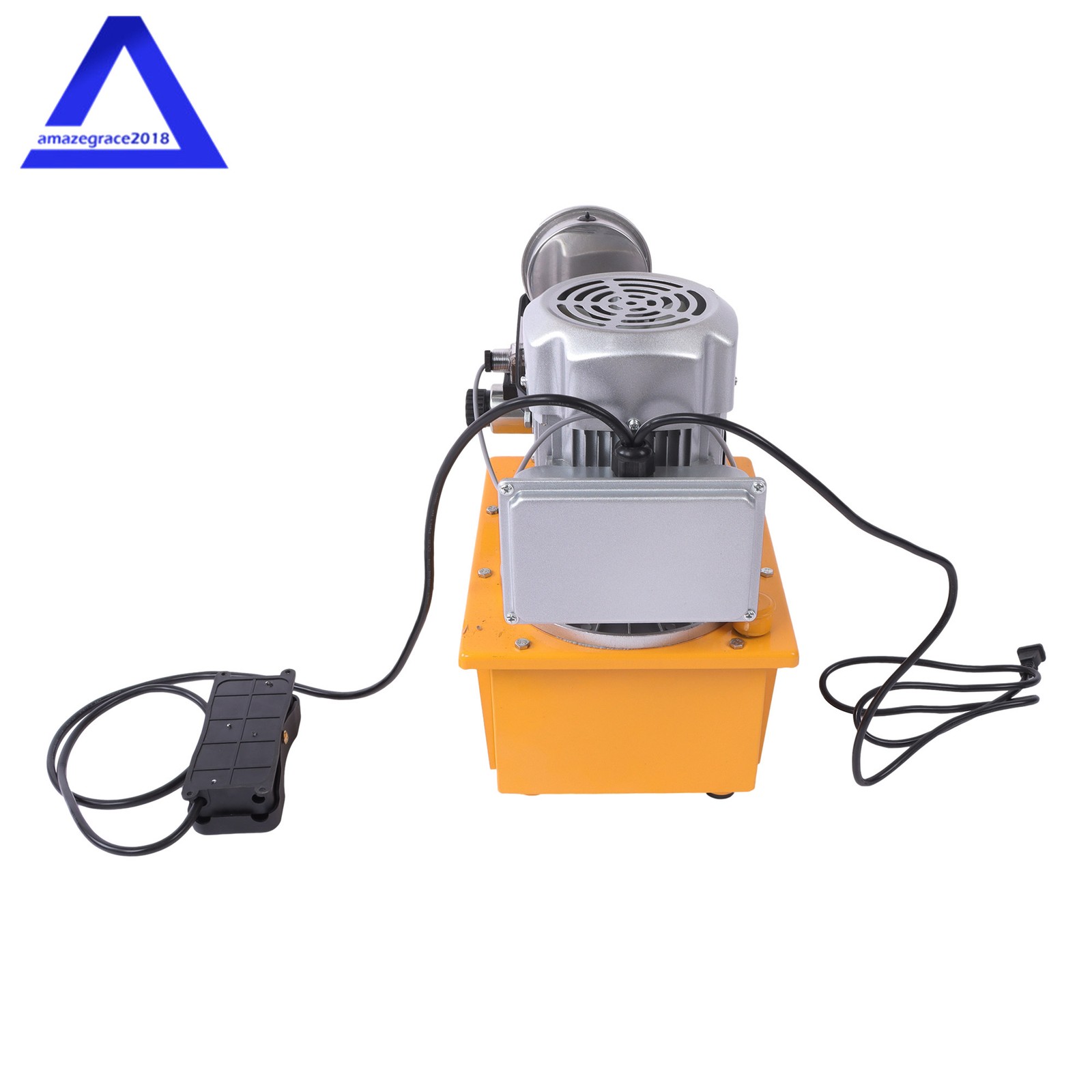 Electric Hydraulic Pump Double Acting Oil Pump 10000 PSI 750W 8L Solenoid Valve